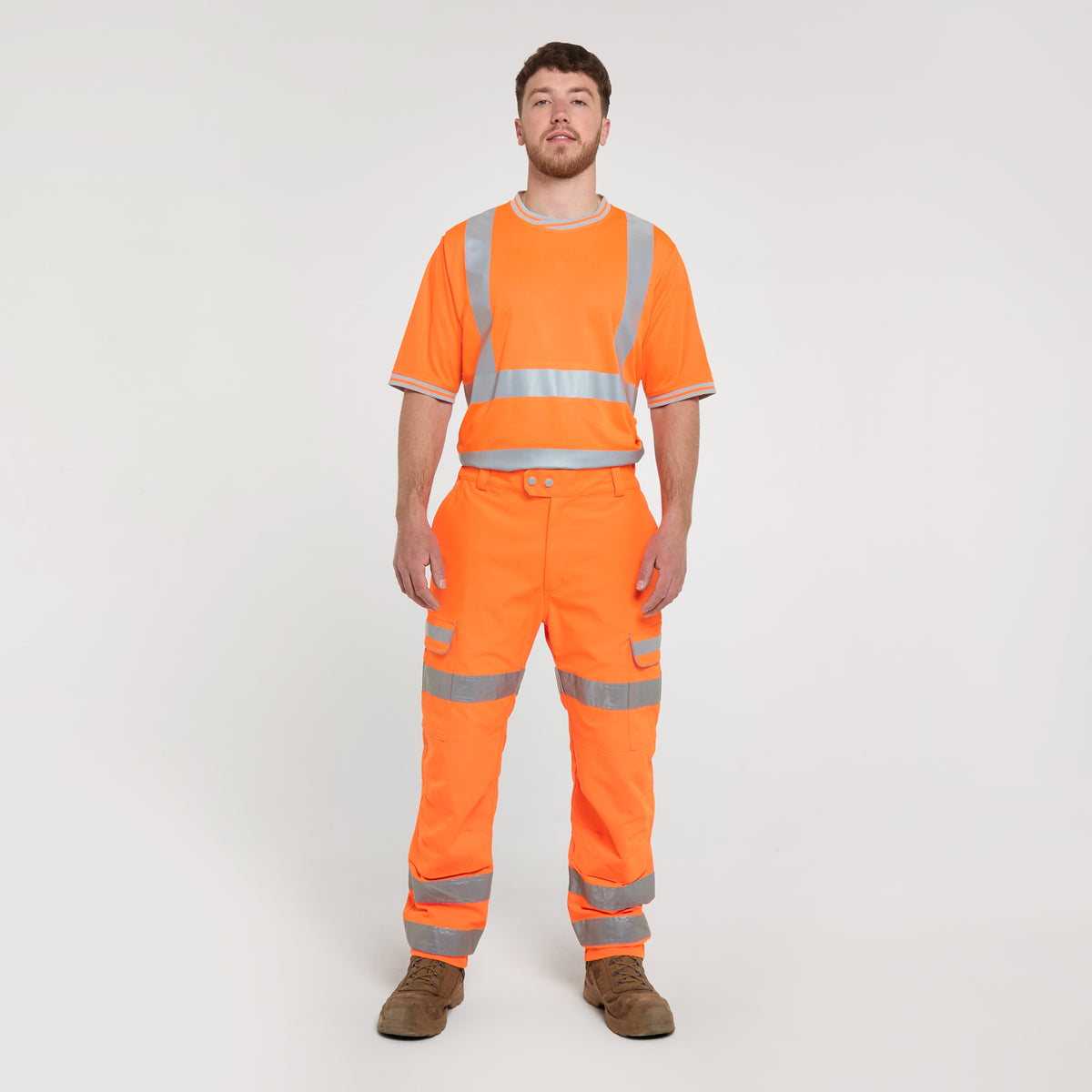 Stretch Combat Trousers Orange