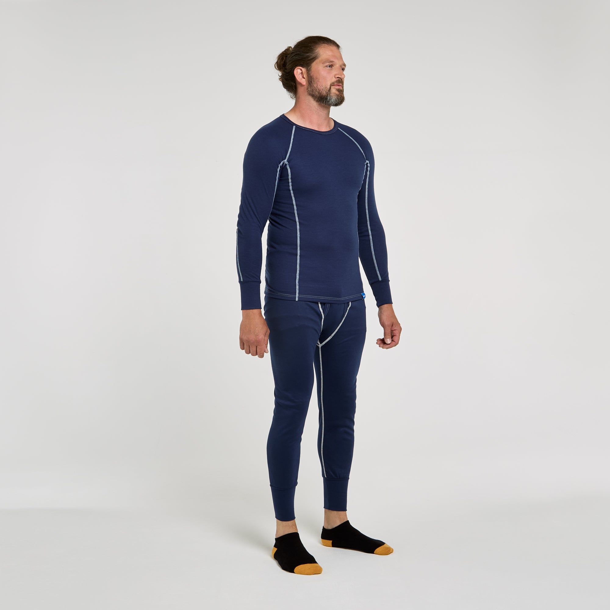 Thermal Long Pants Navy