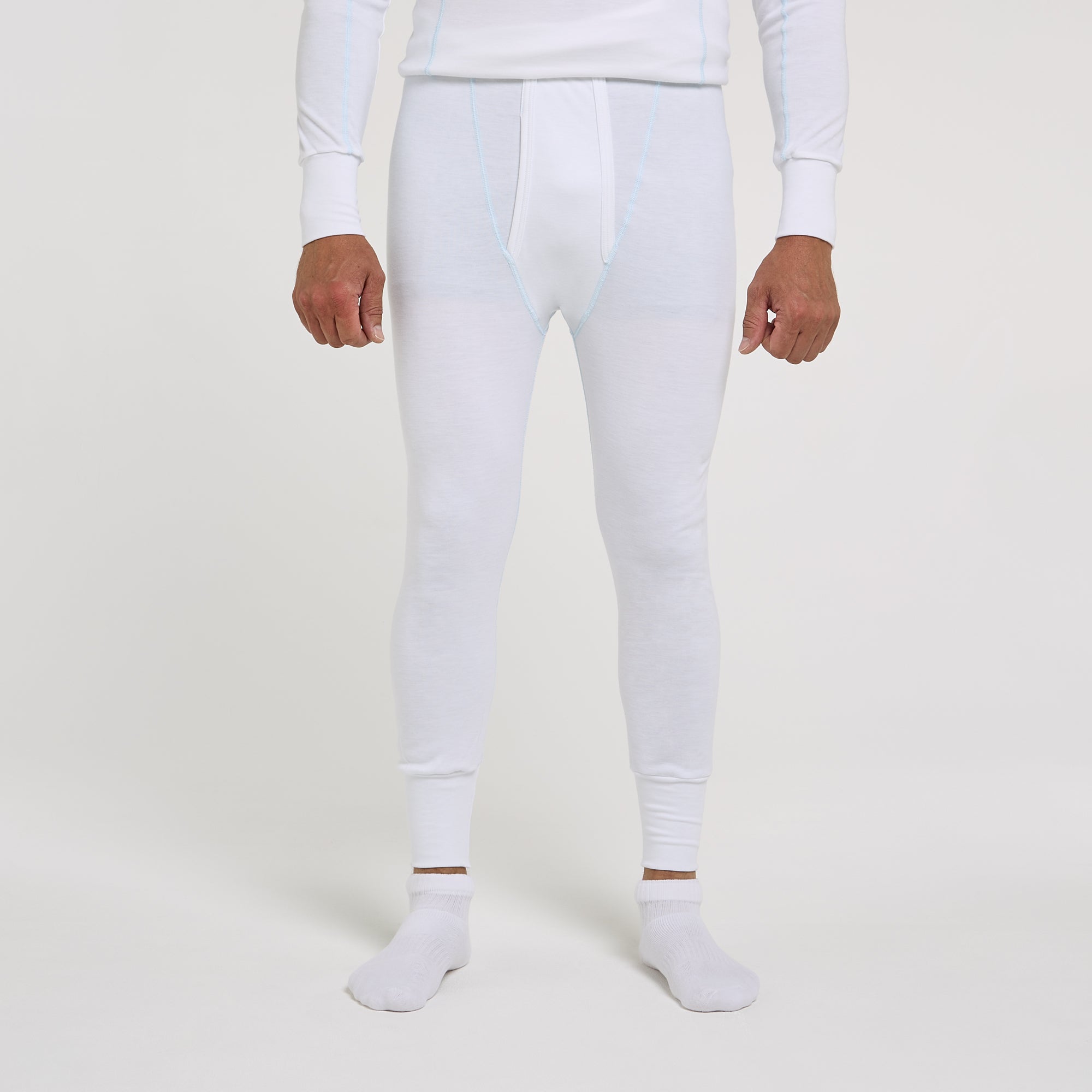 Thermal Long Pants White