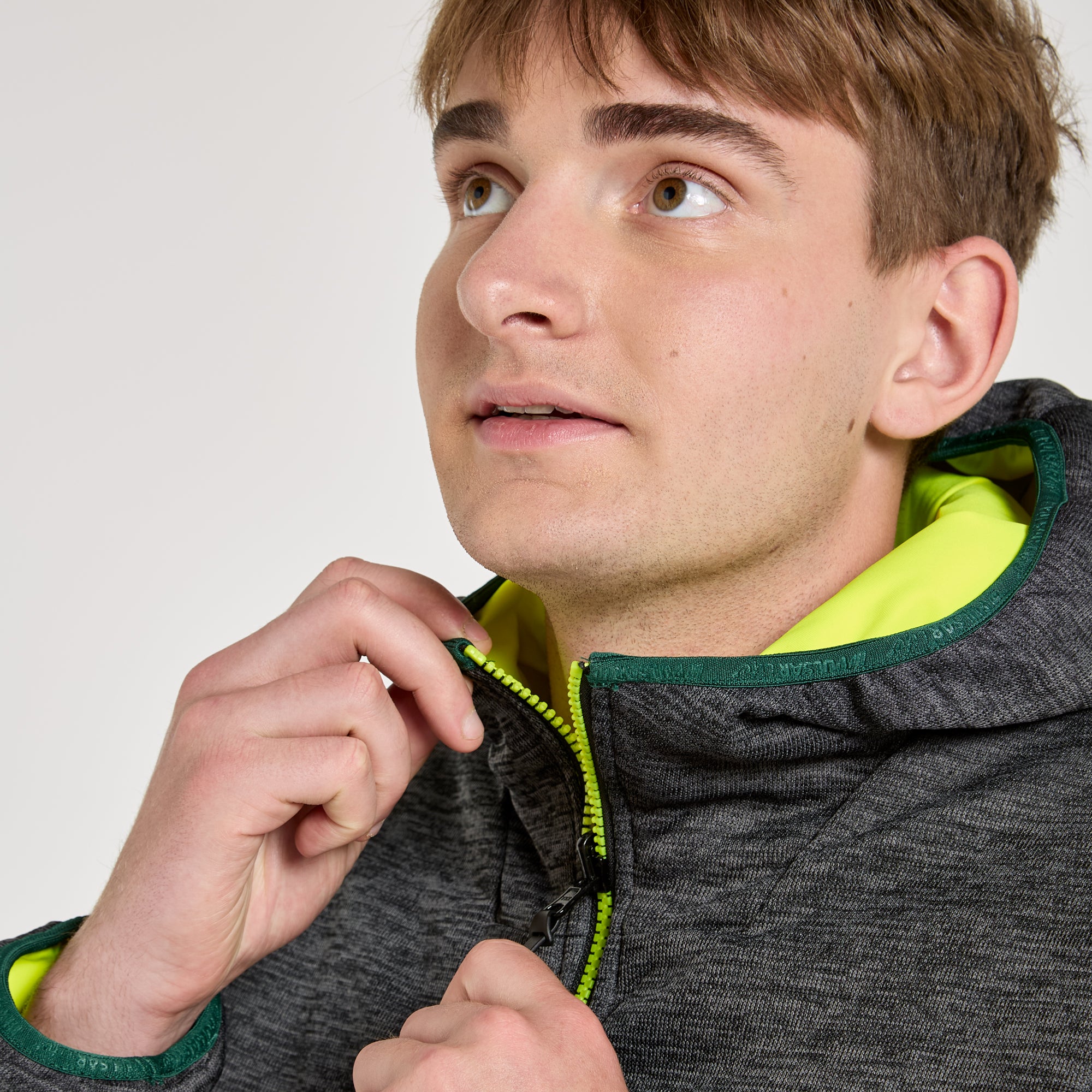 Reversible Puffer Jacket Yellow