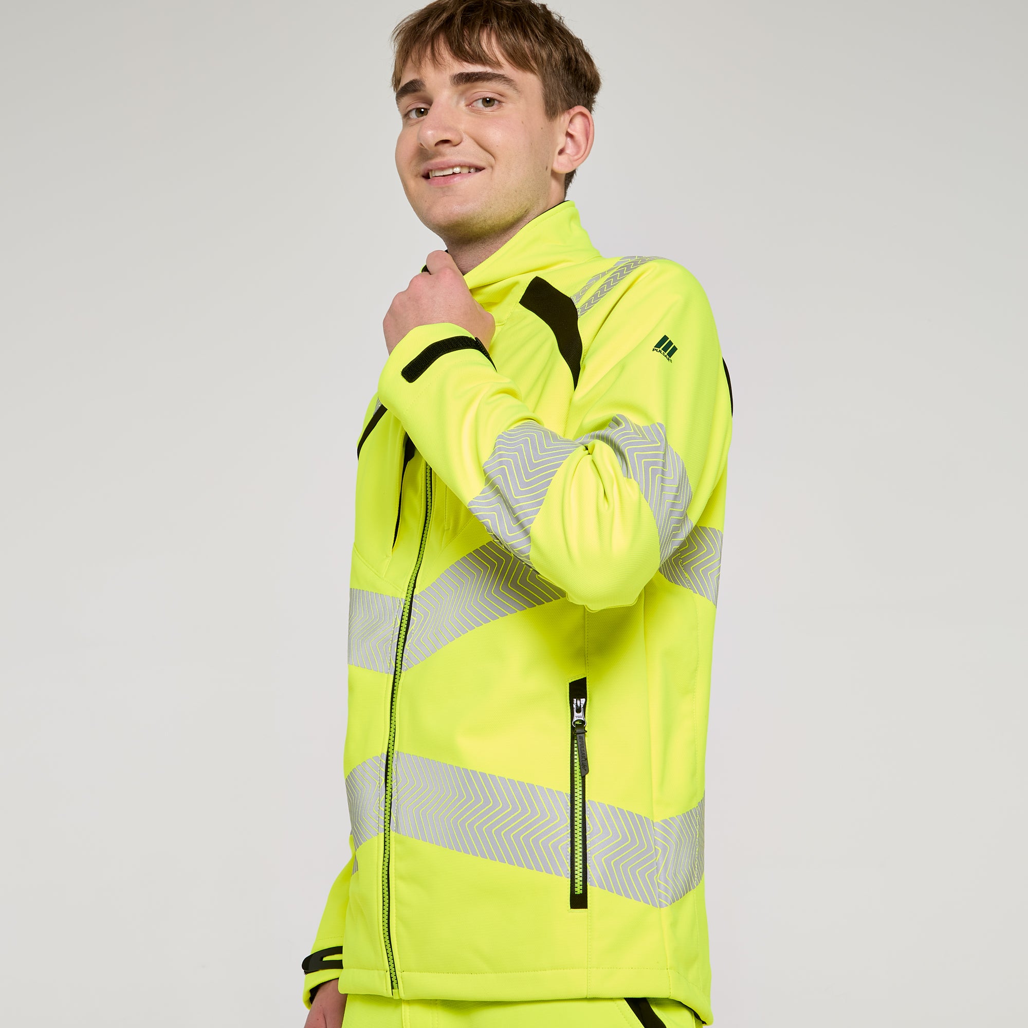 Softshell Jacket Yellow