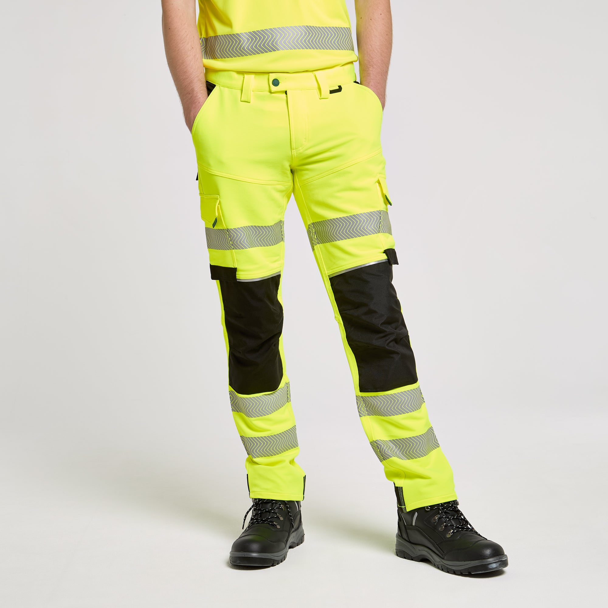 Stretch Combat Trousers Yellow