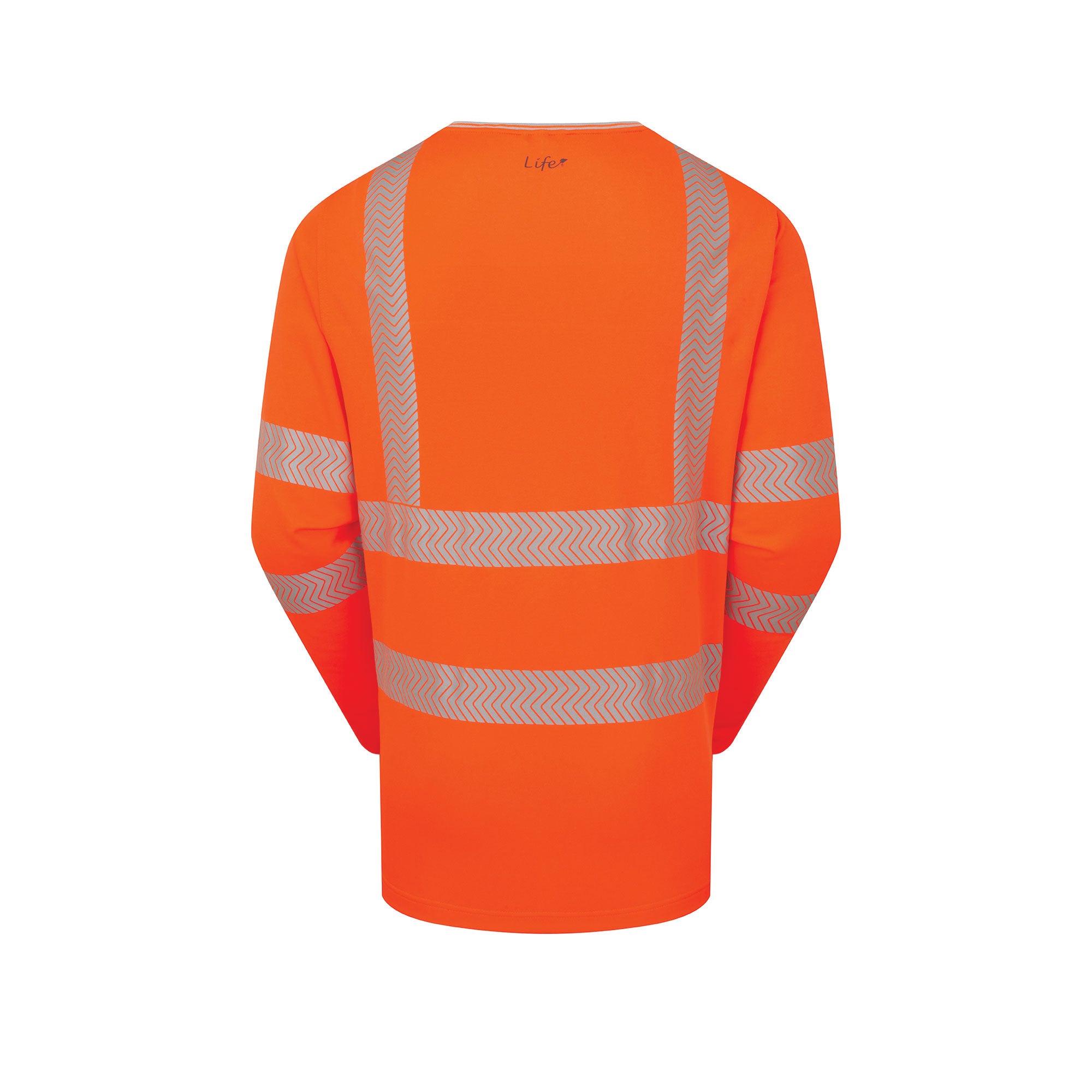 Long Sleeve T-Shirt Orange - Bamboo Content