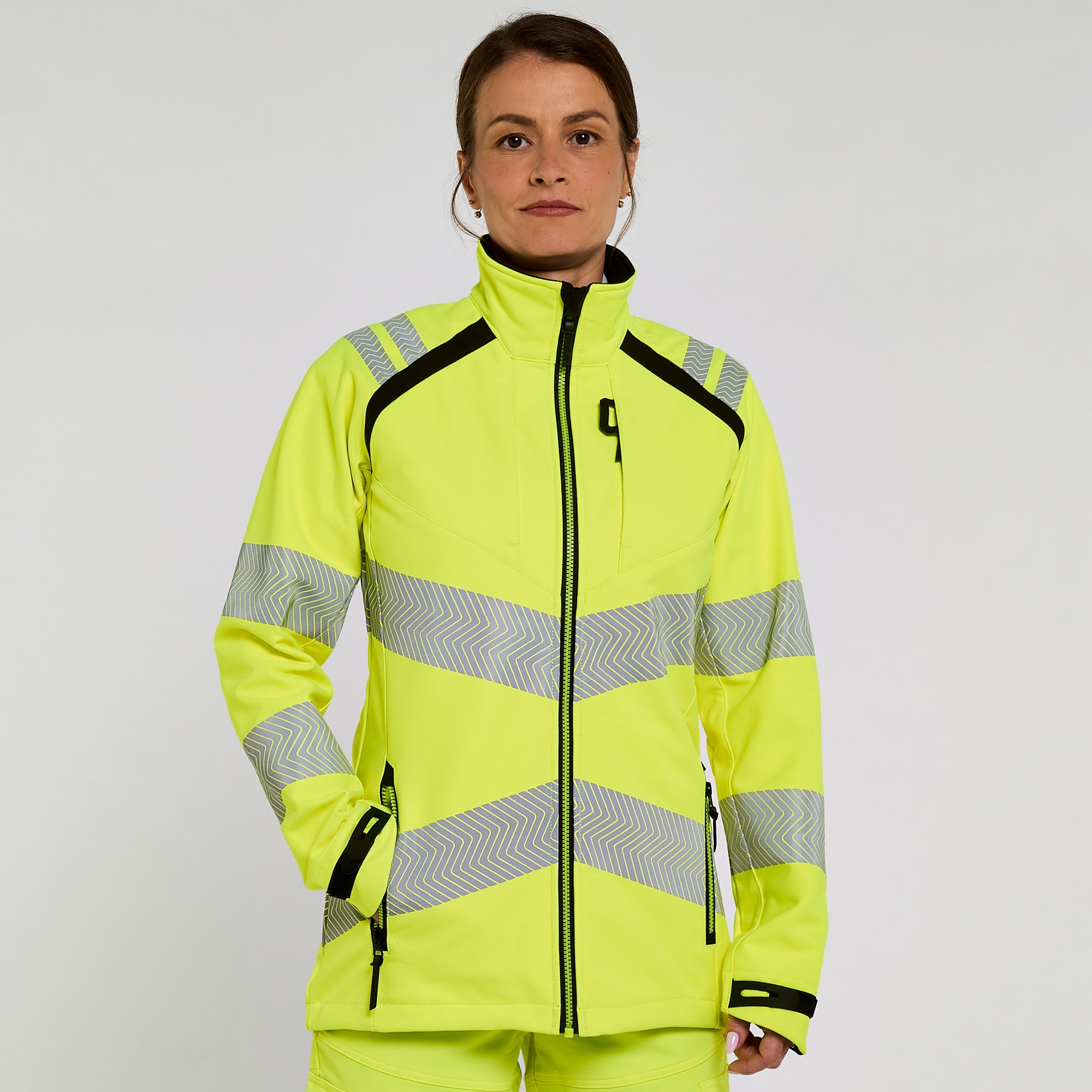 Women's Softshell Jacket Yellow