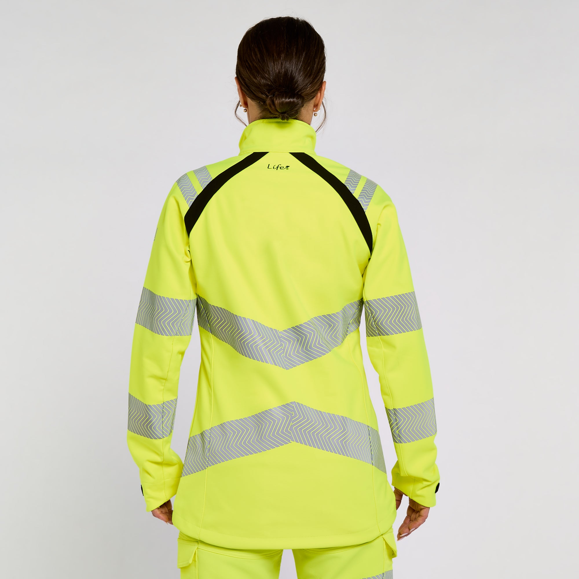 Women's Softshell Jacket Yellow