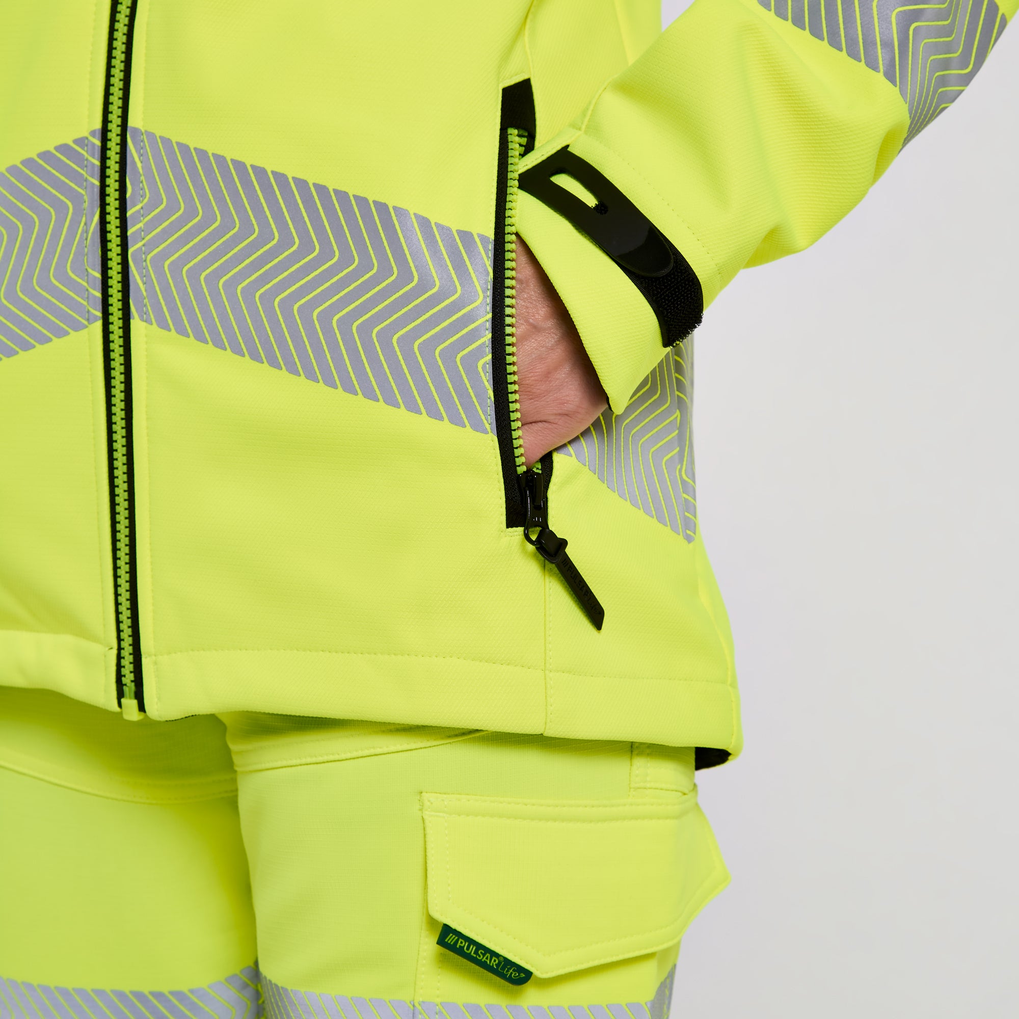 Women's Softshell Jacket Yellow