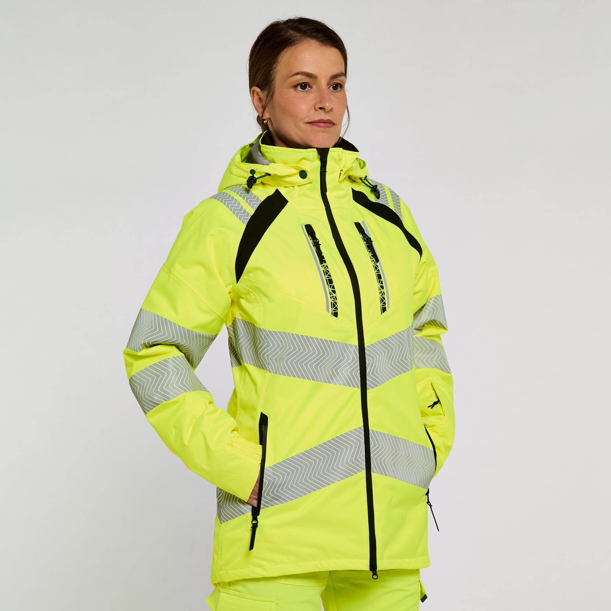 Women's Insulated Parka Yellow