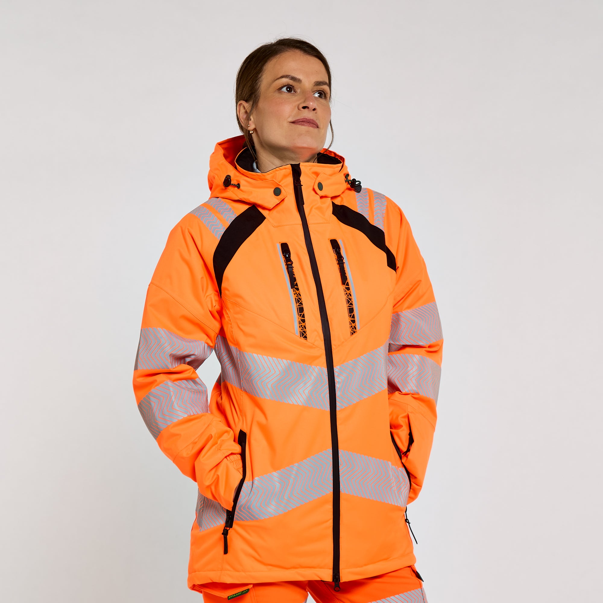 Women's Insulated Parka Orange