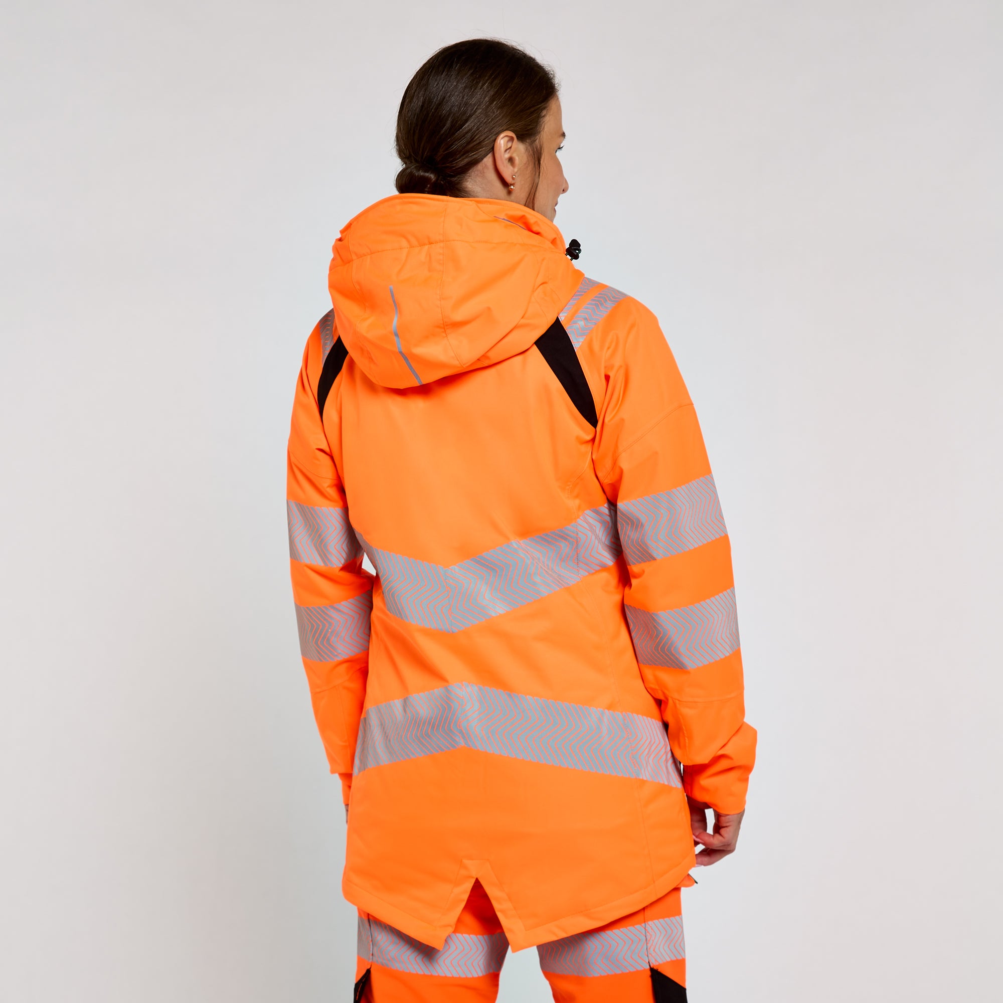 Women's Insulated Parka Orange