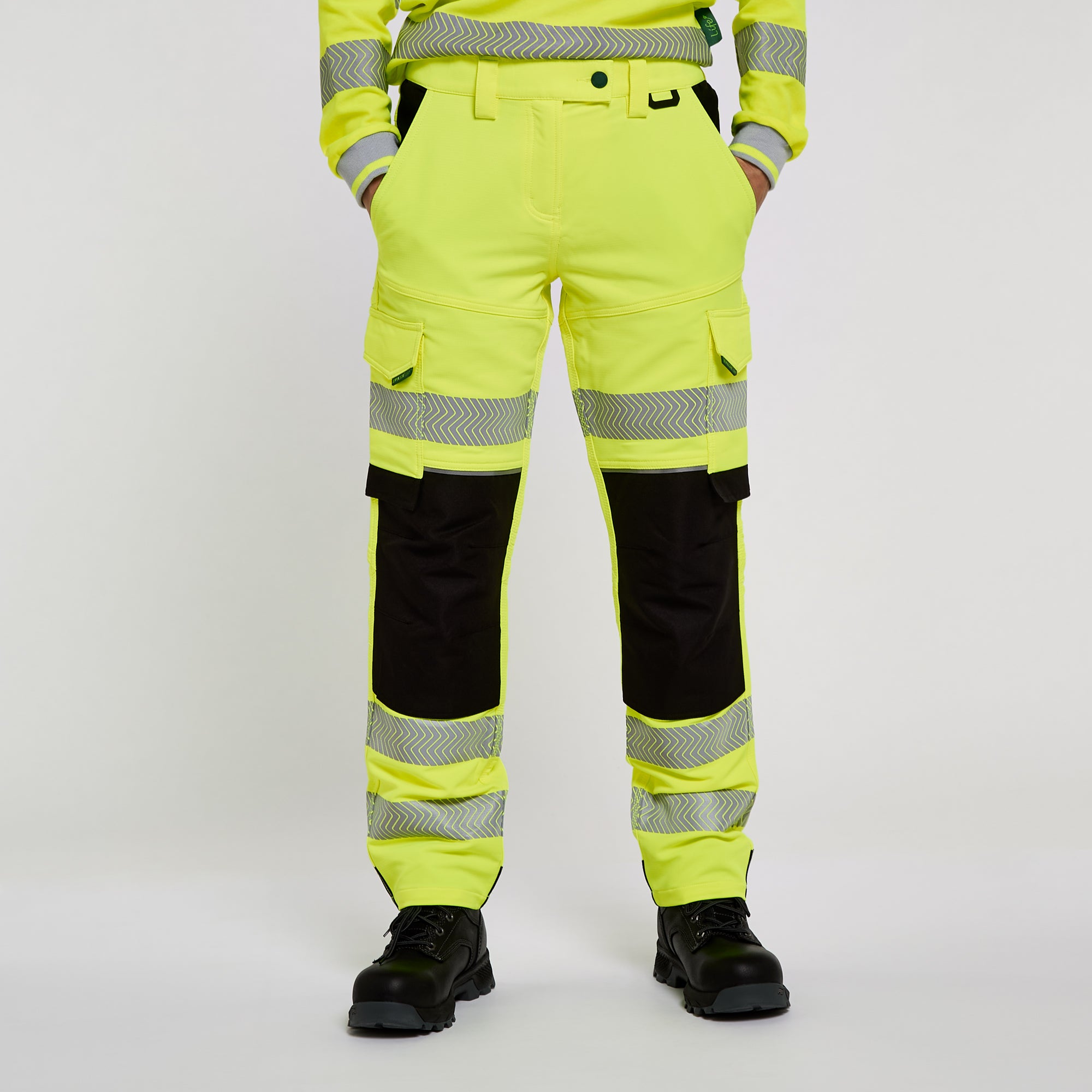 Women's Stretch Combat Trousers Yellow