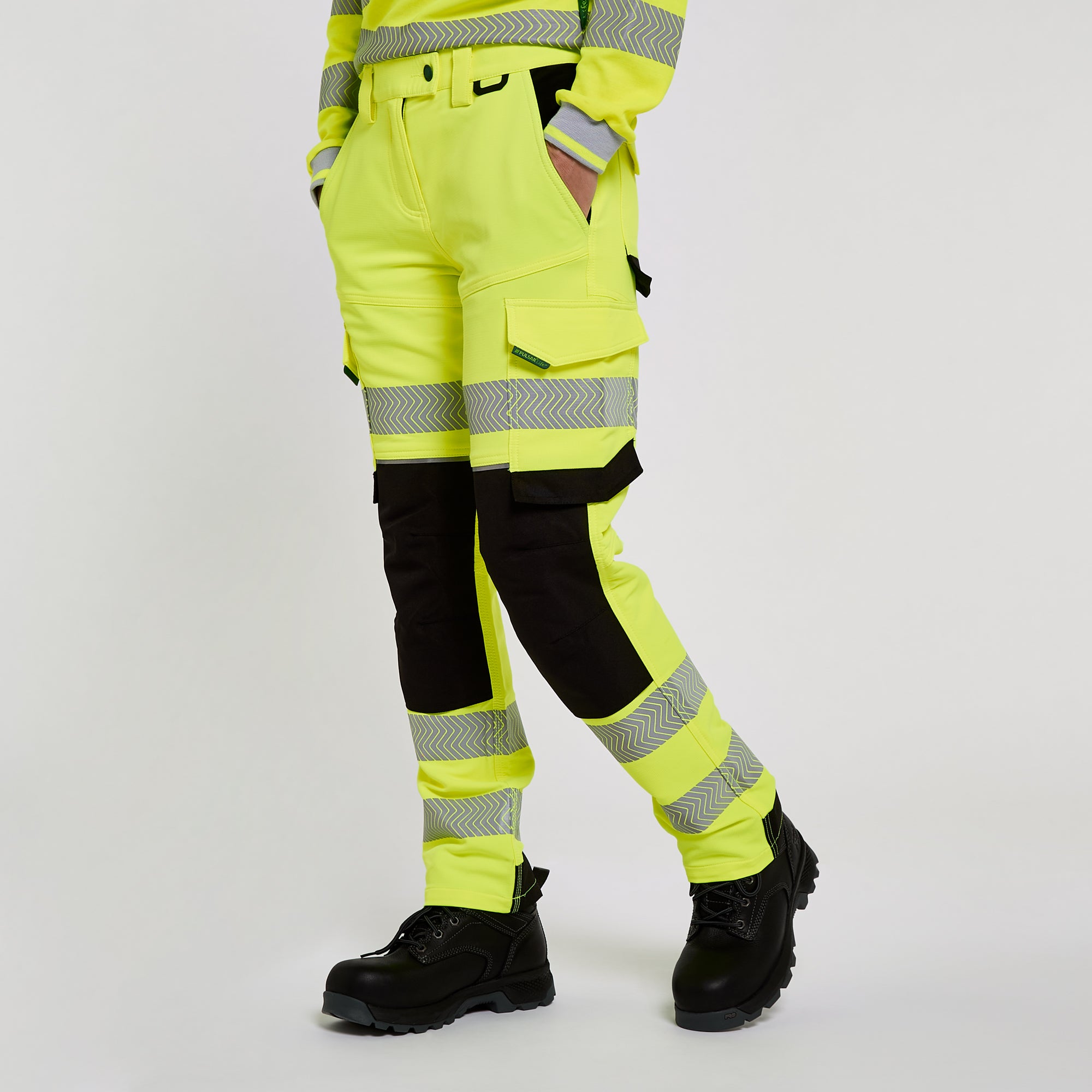 Women's Stretch Combat Trousers Yellow