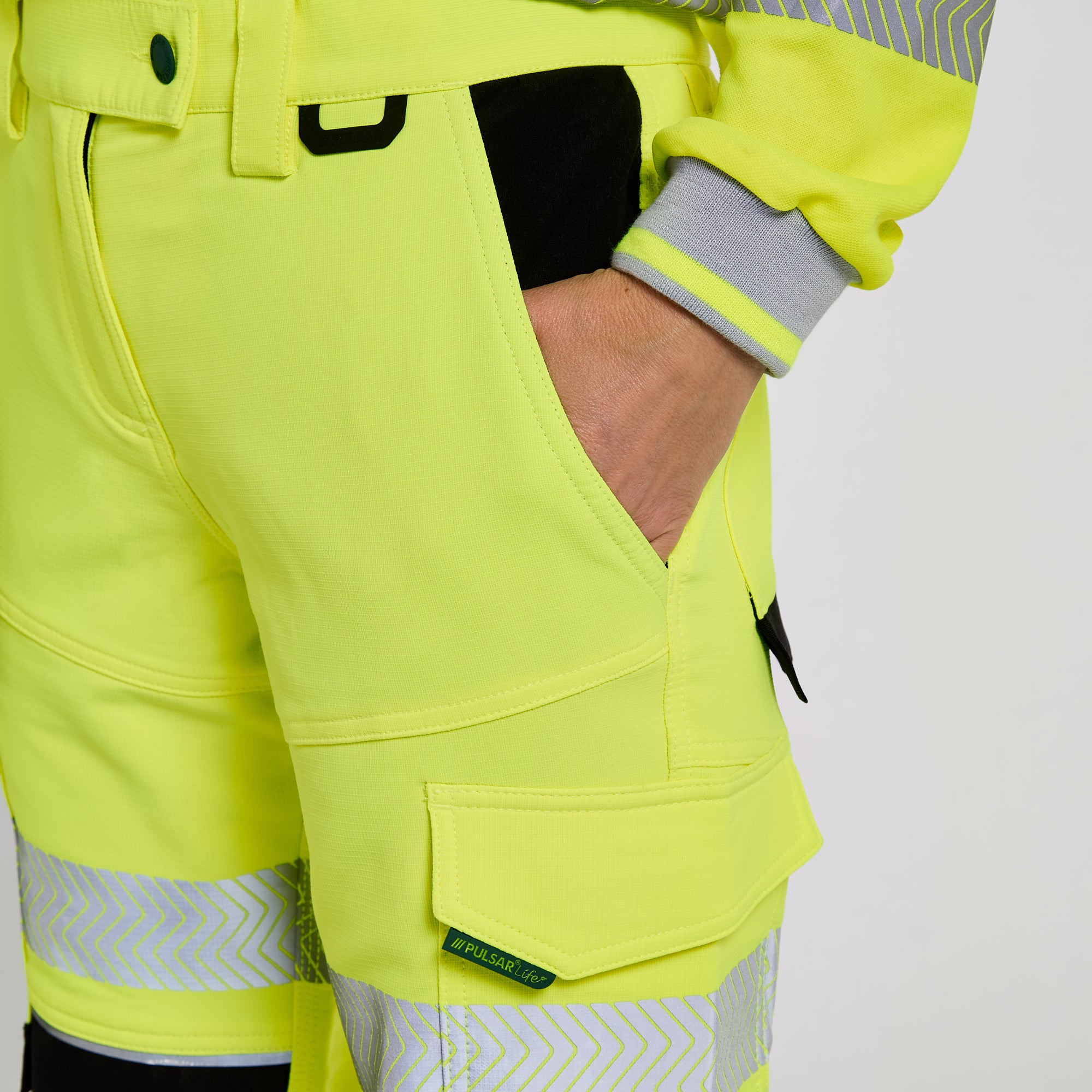 Women's Stretch Combat Trousers Yellow