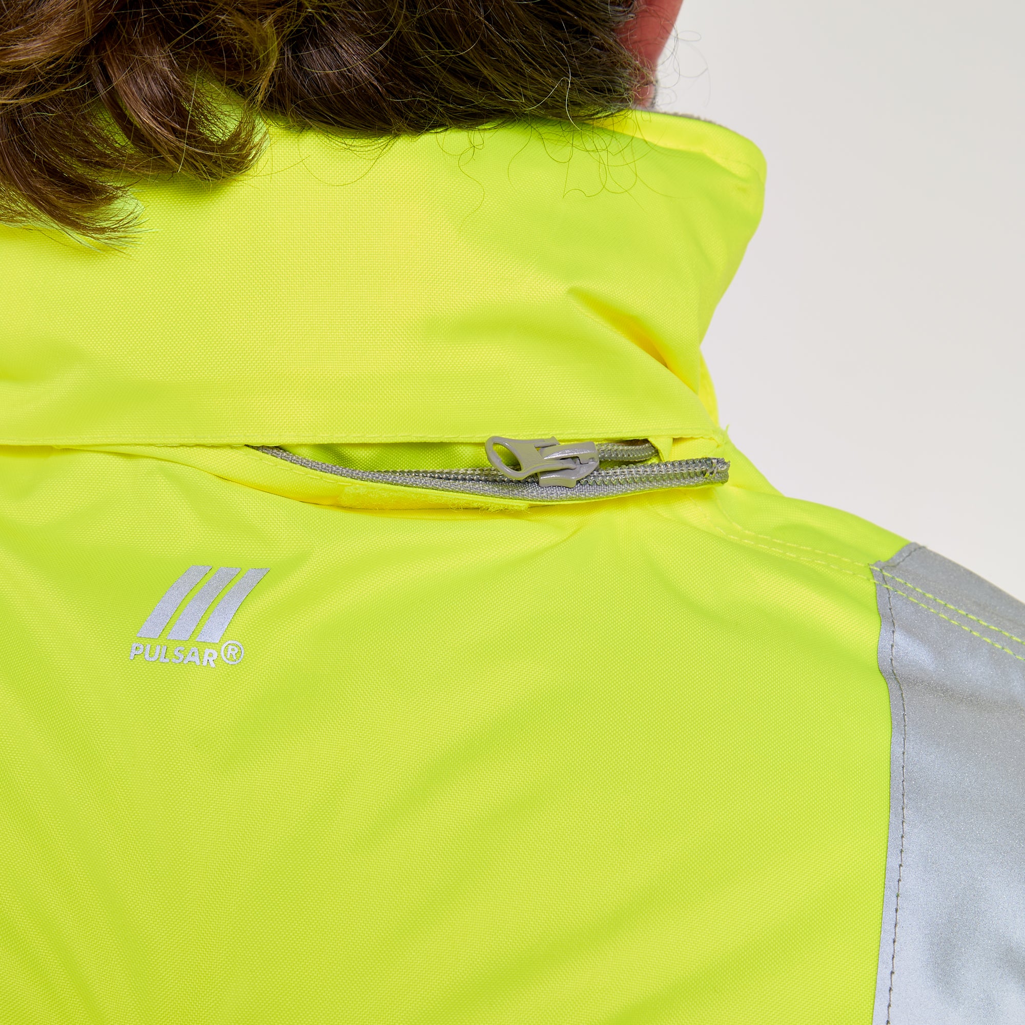 Padded Bomber Jacket Yellow - Recycled Content