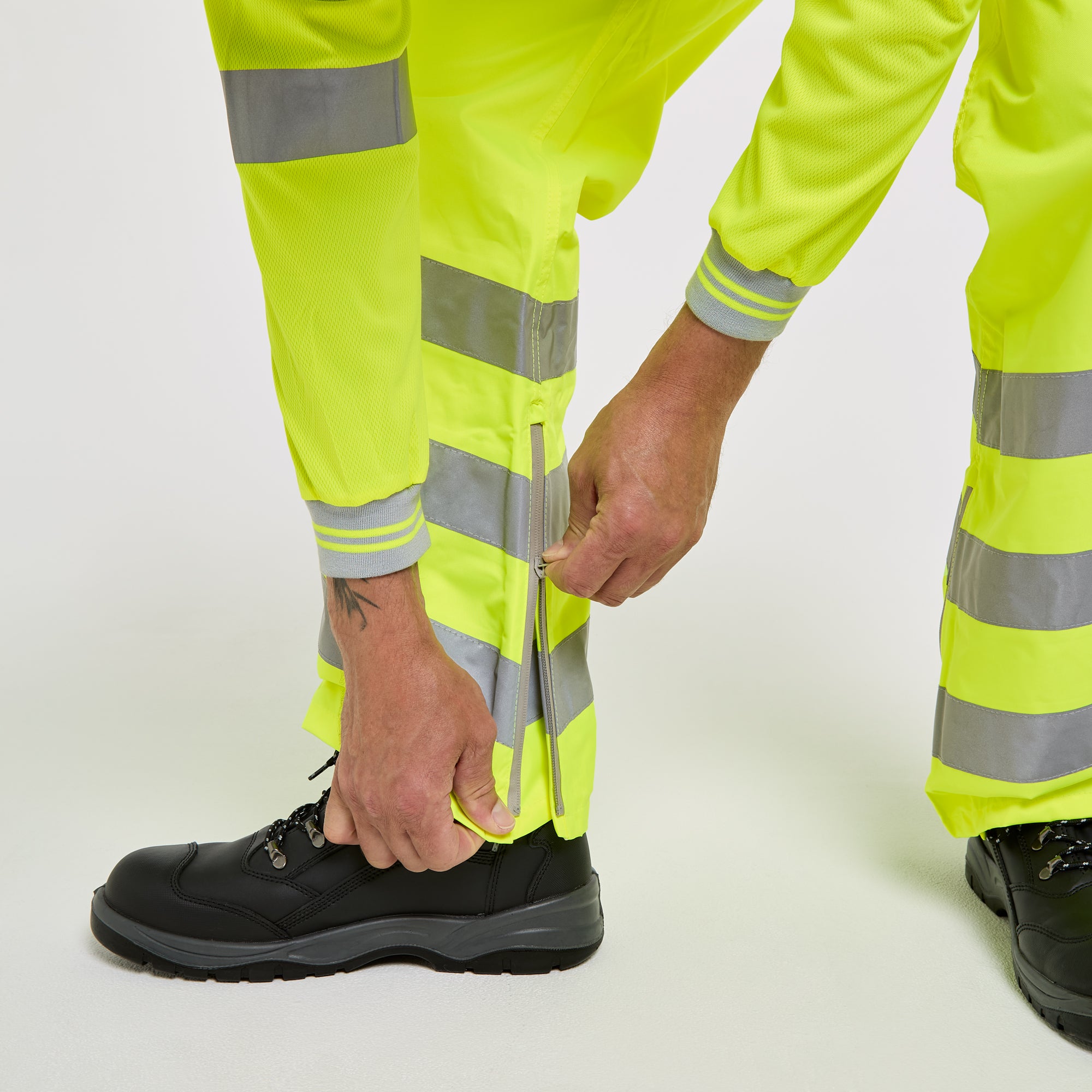 Waterproof Overtrousers Yellow - Recycled Content