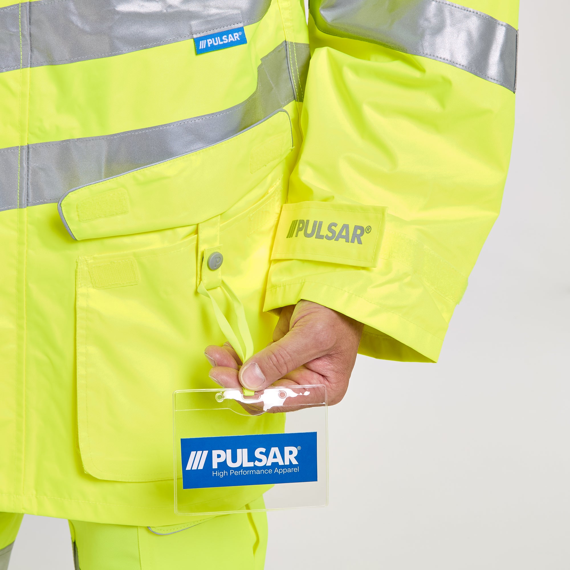 Mesh Lined Storm Coat Yellow - Recycled Content