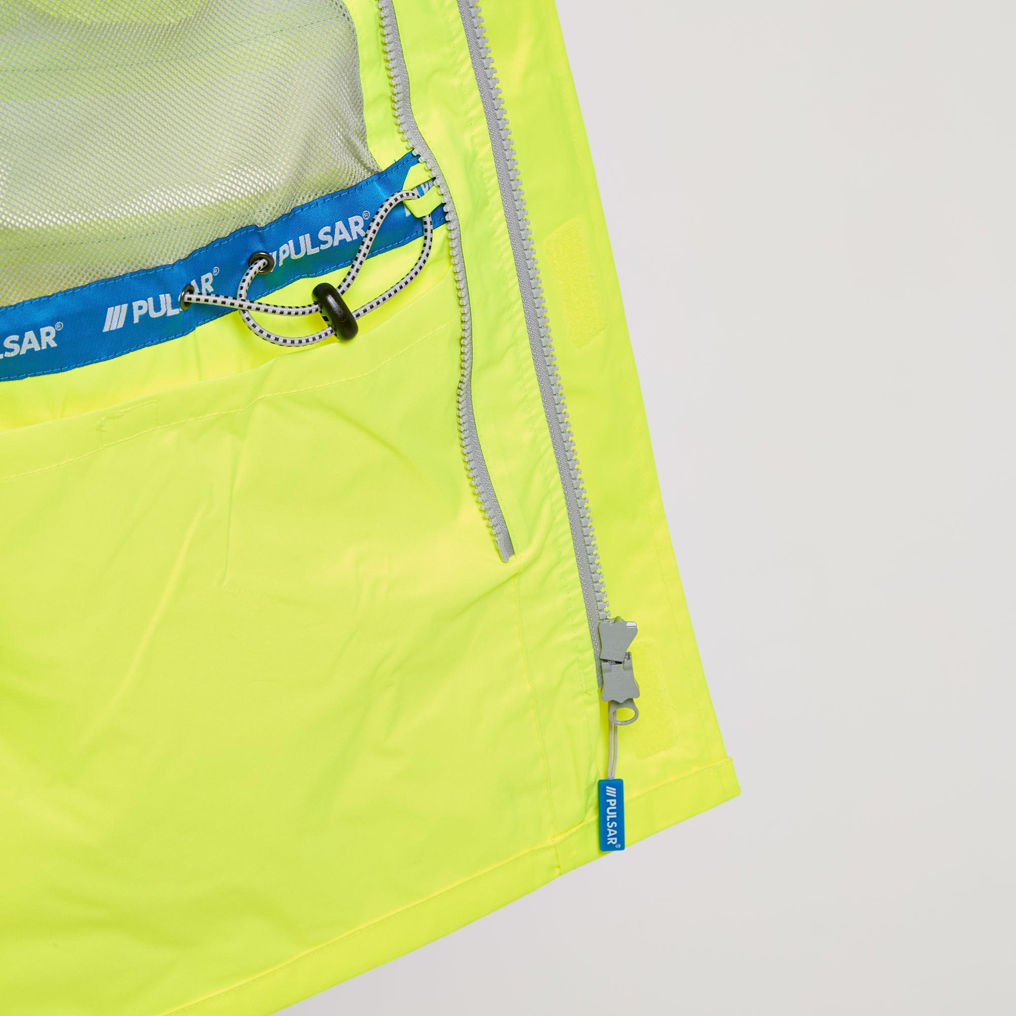 Mesh Lined Storm Coat Yellow - Recycled Content
