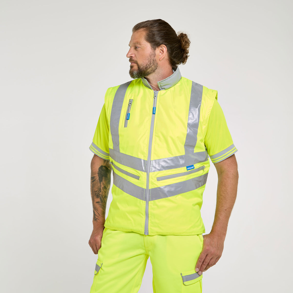 Interactive Body Warmer Yellow