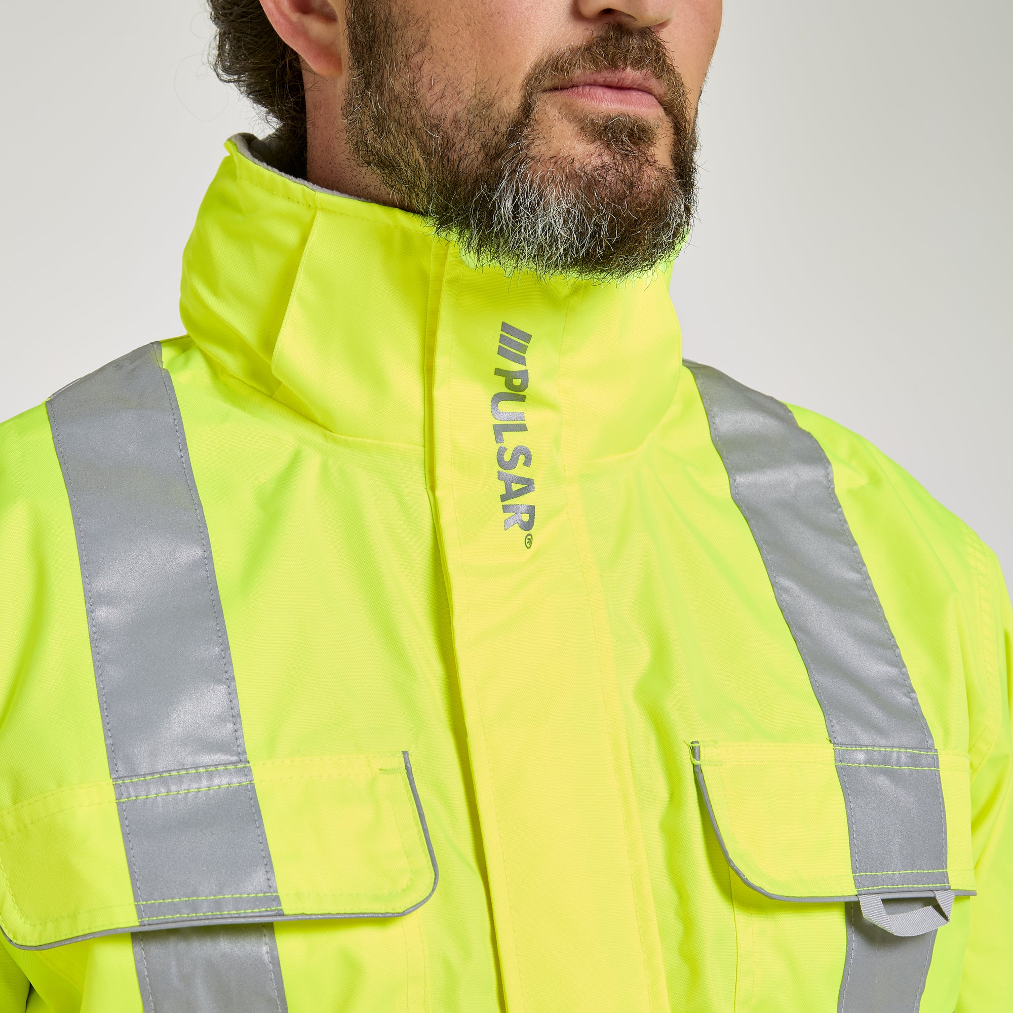 Mesh Lined Coverall Yellow - Recycled Content