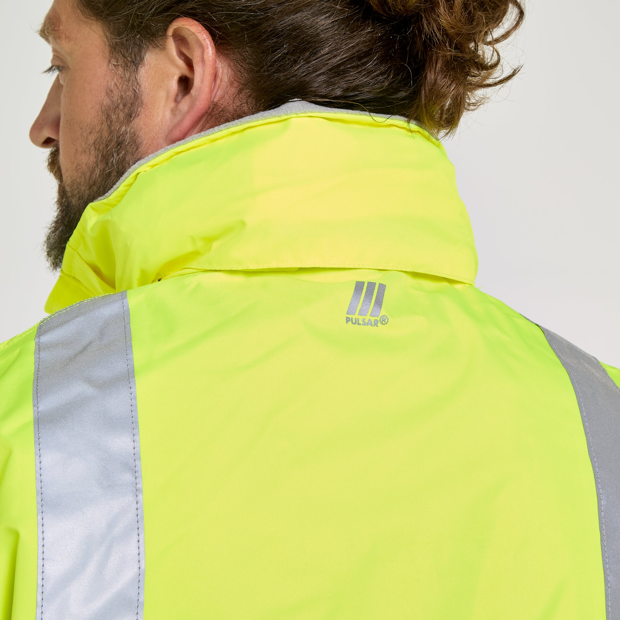 Mesh Lined Coverall Yellow - Recycled Content