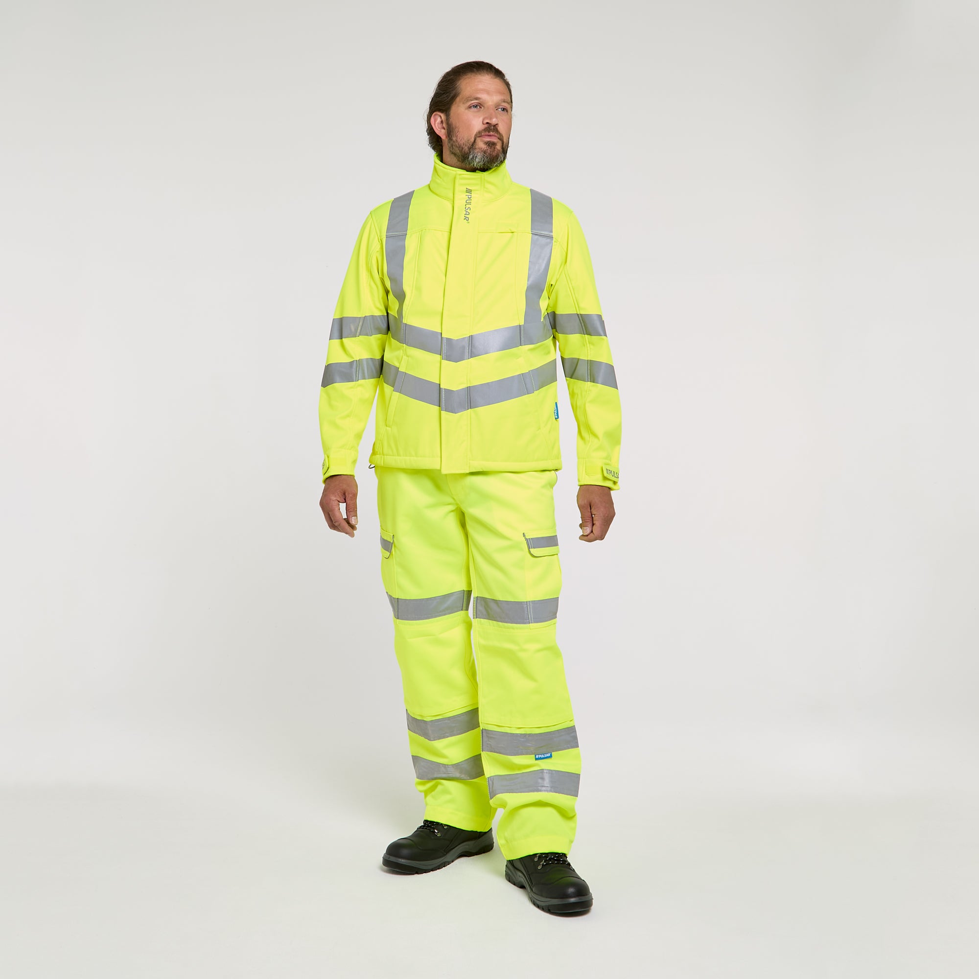 Softshell Jacket Yellow - Recycled Content