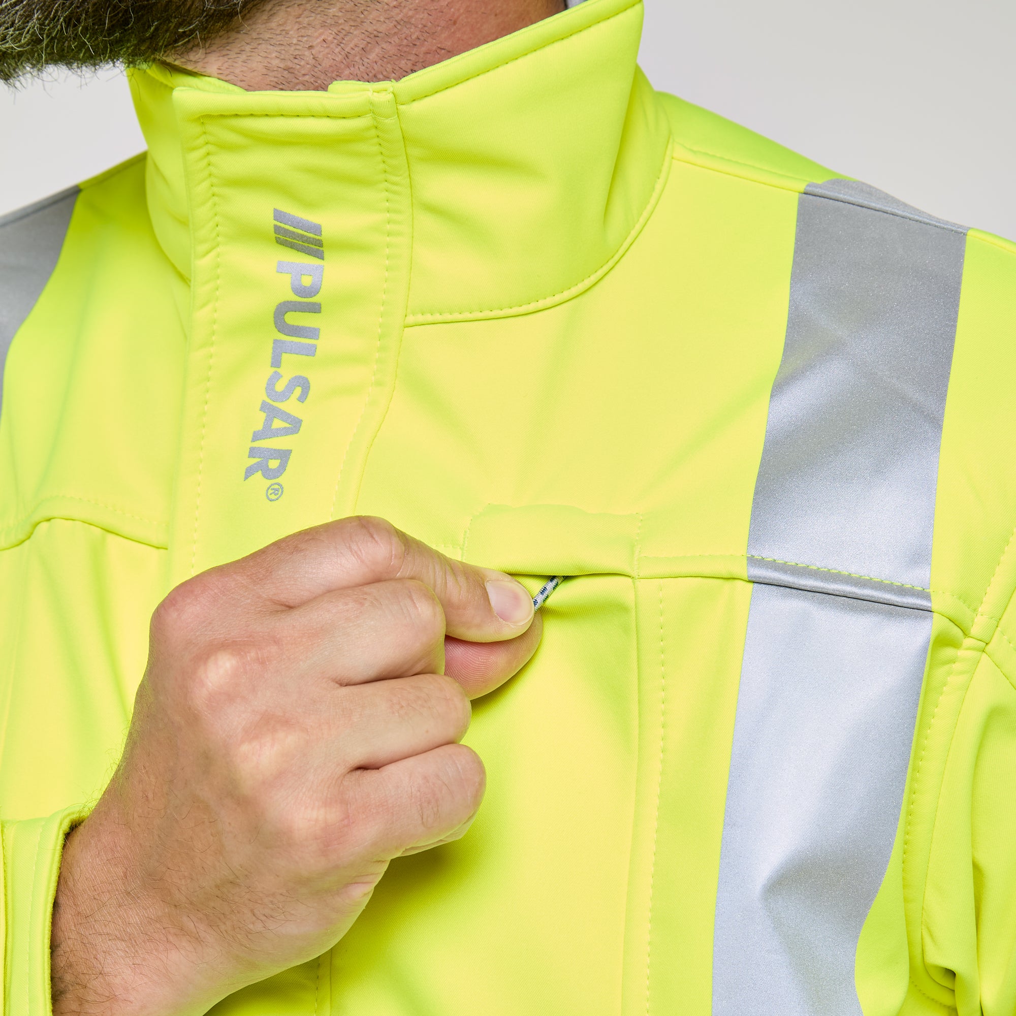 Softshell Jacket Yellow - Recycled Content