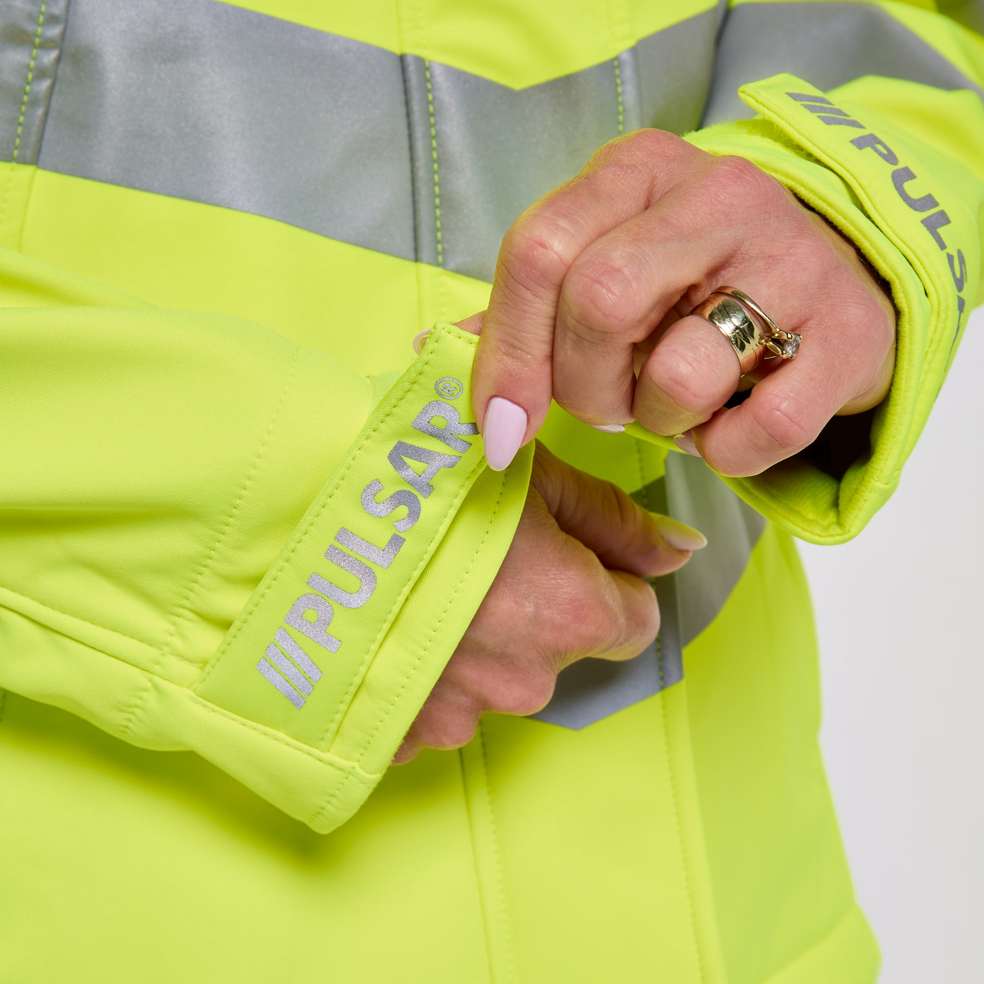Women's Softshell Yellow - Recycled Content
