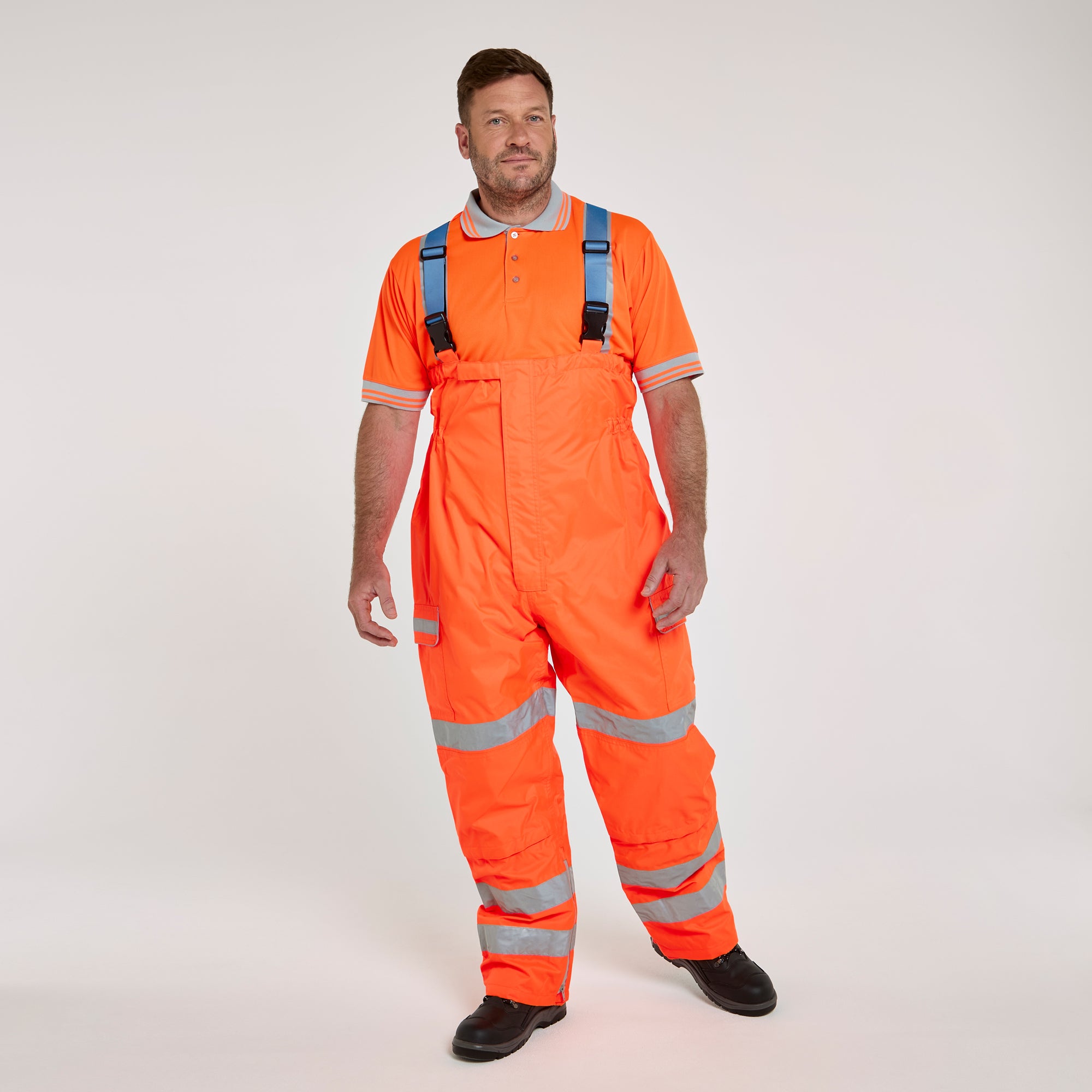 Salopettes Orange - Recycled Content