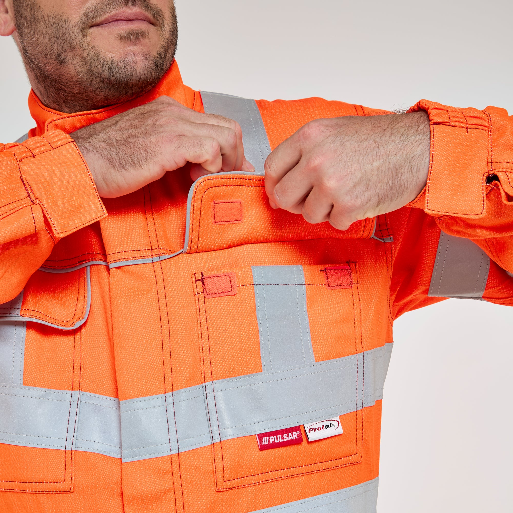 Rail Spec 310gsm FR-AST-ARC Combat Coverall Orange