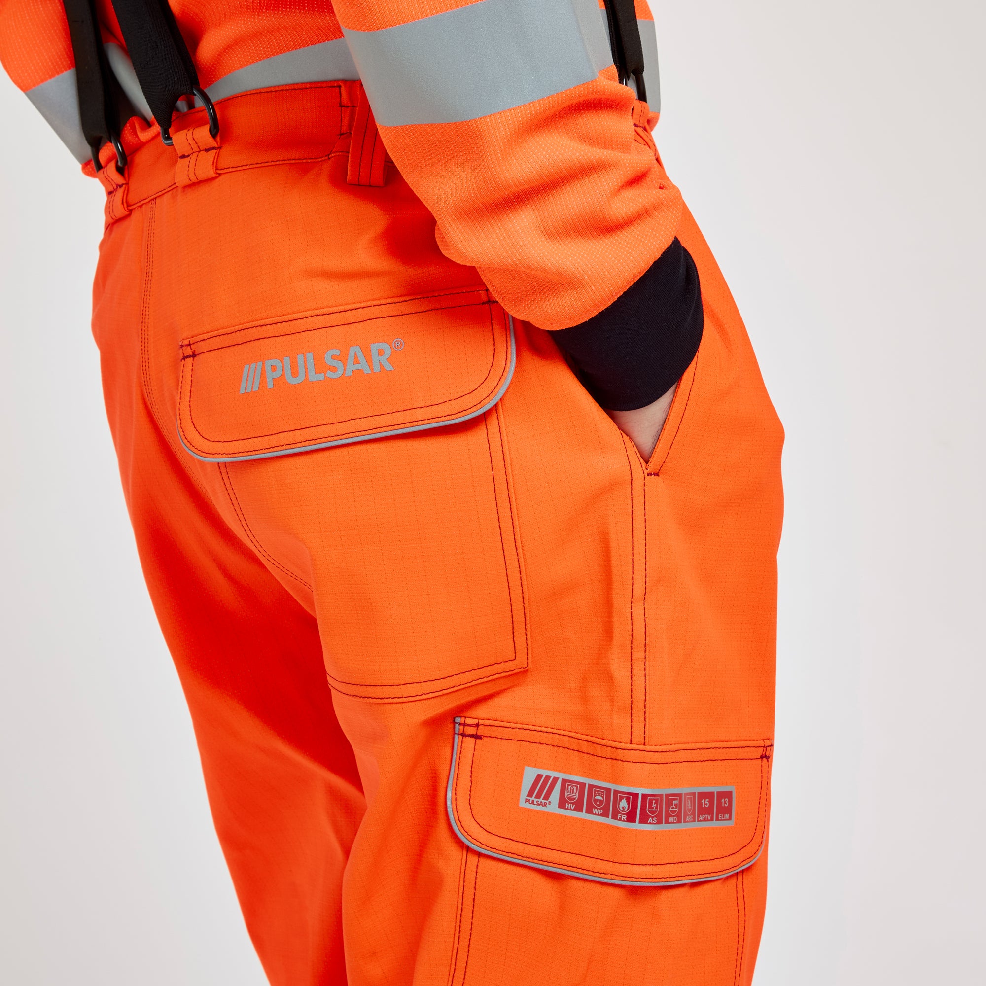 Electric ARC Waterproof Salopettes Orange