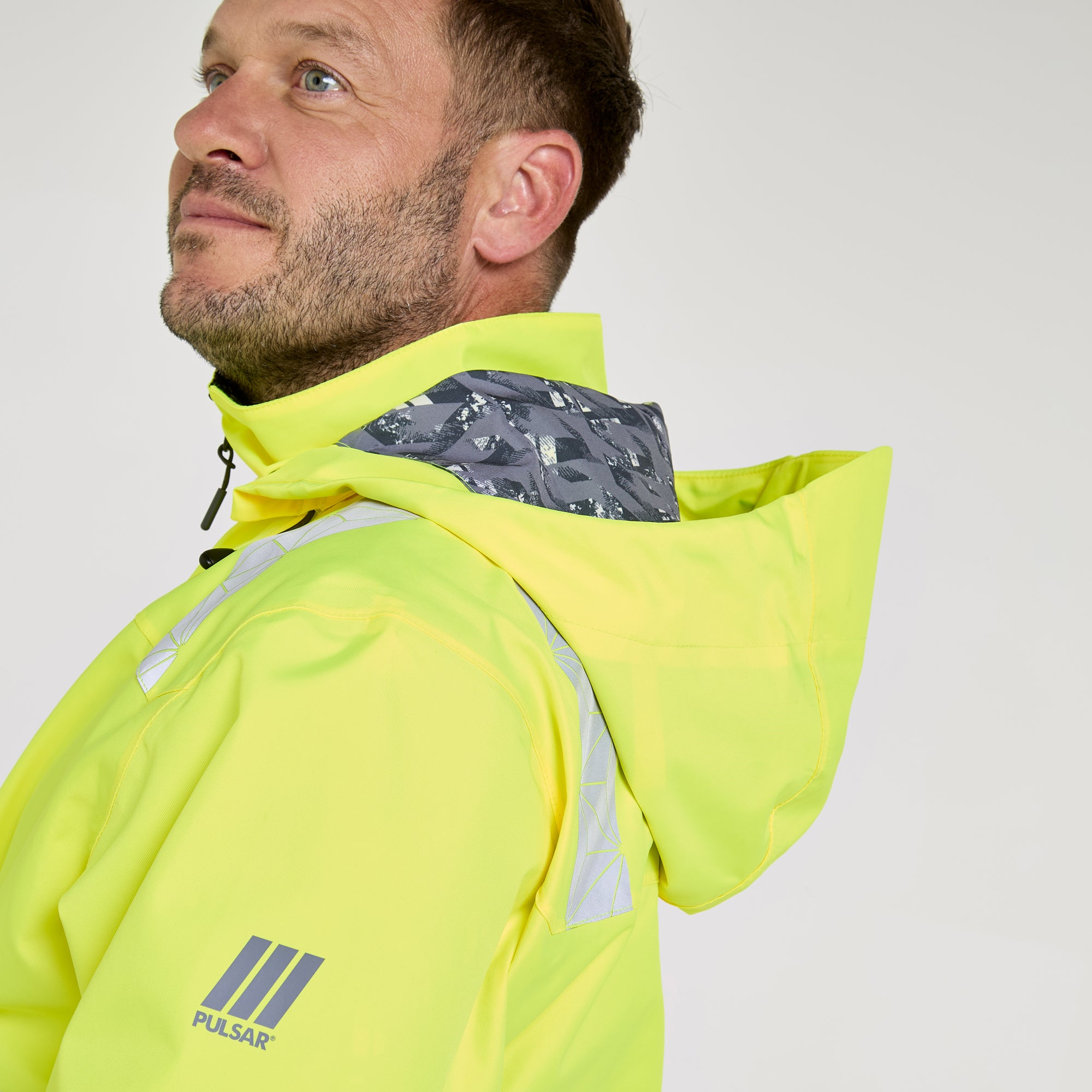 Shell Jacket Yellow REACT