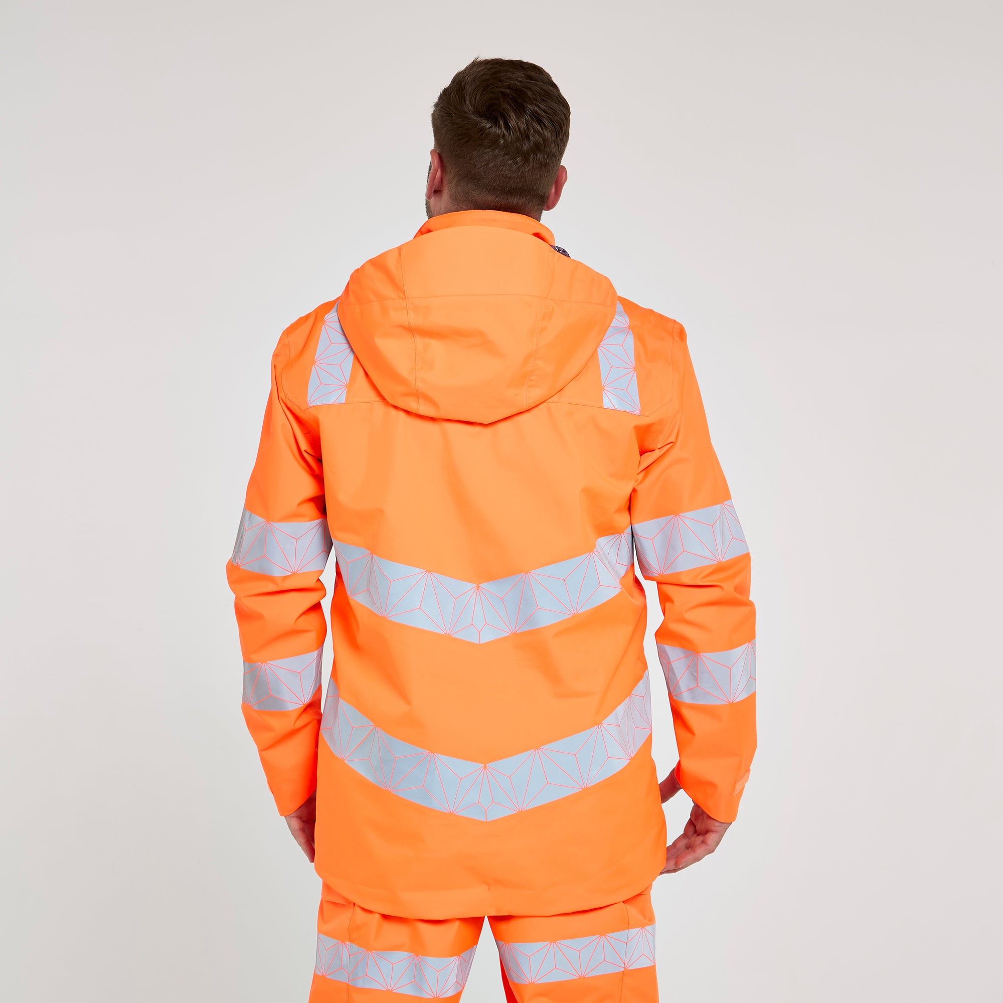 Shell Jacket Orange REACT