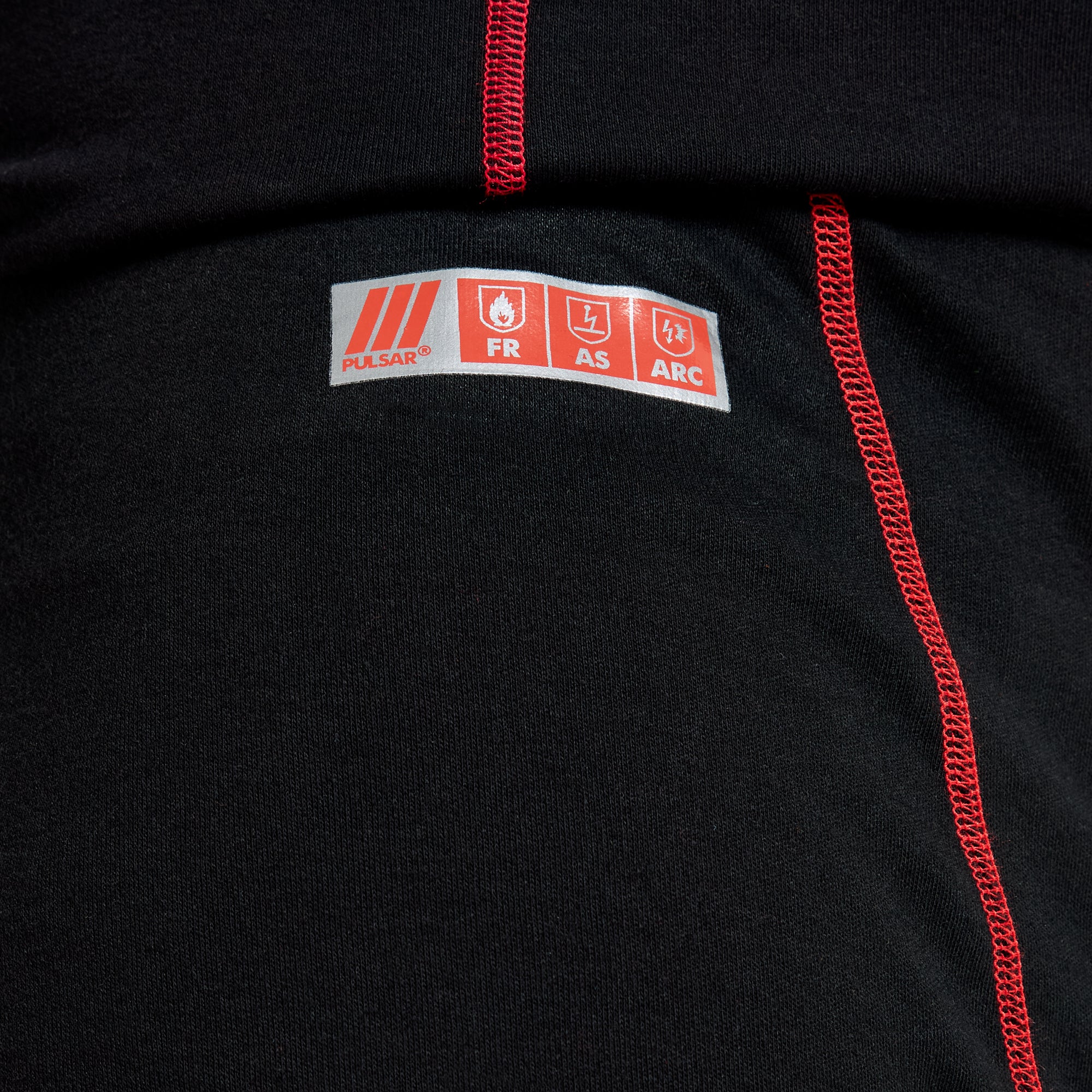 FR-AST-ARC Men's Long Pants Black/Red