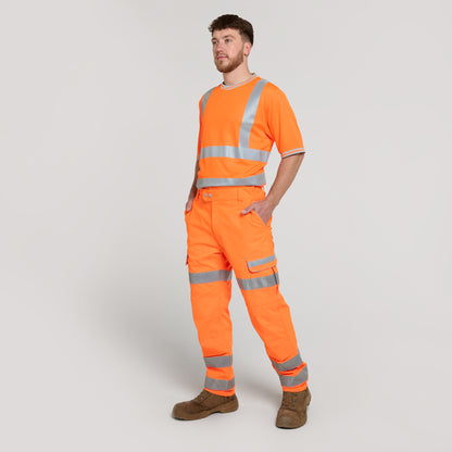 Stretch Combat Trousers Orange