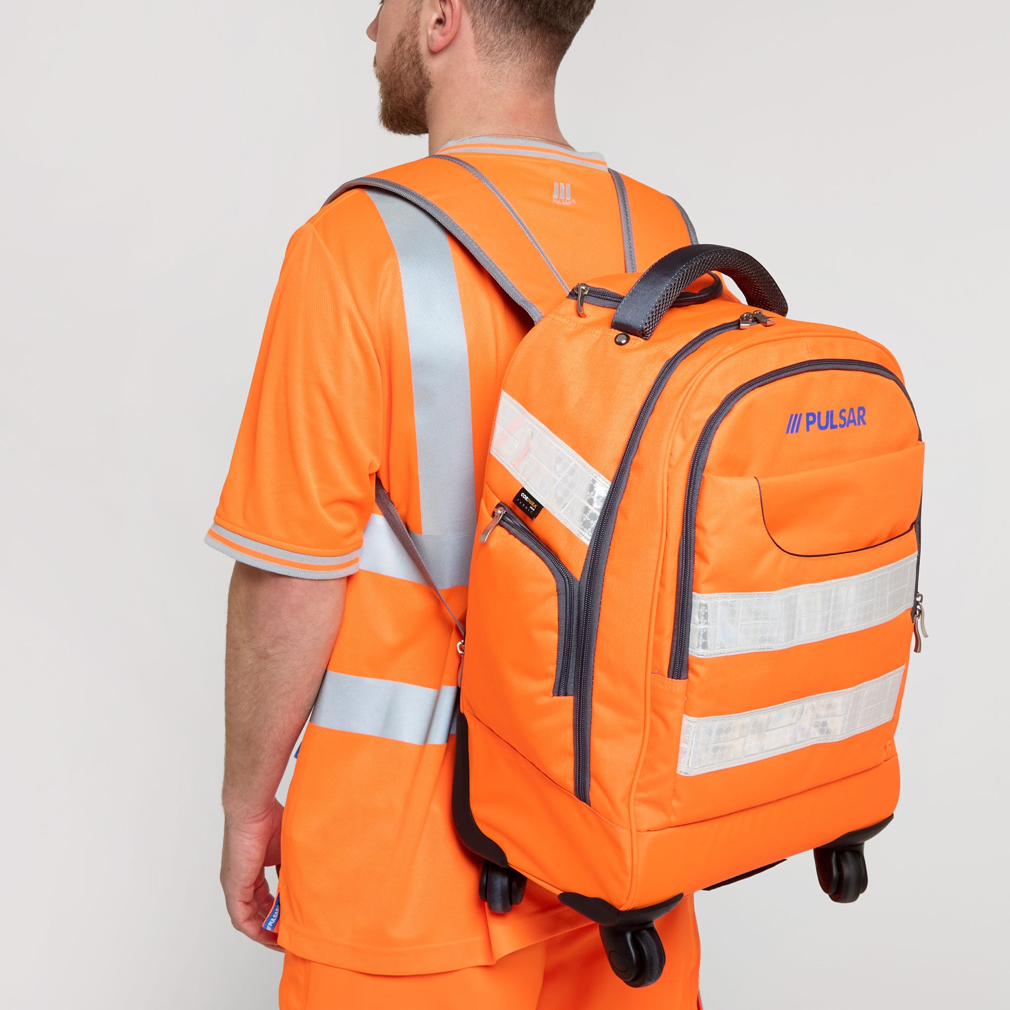Rail Spec CORDURA® Trolley Backpack Orange