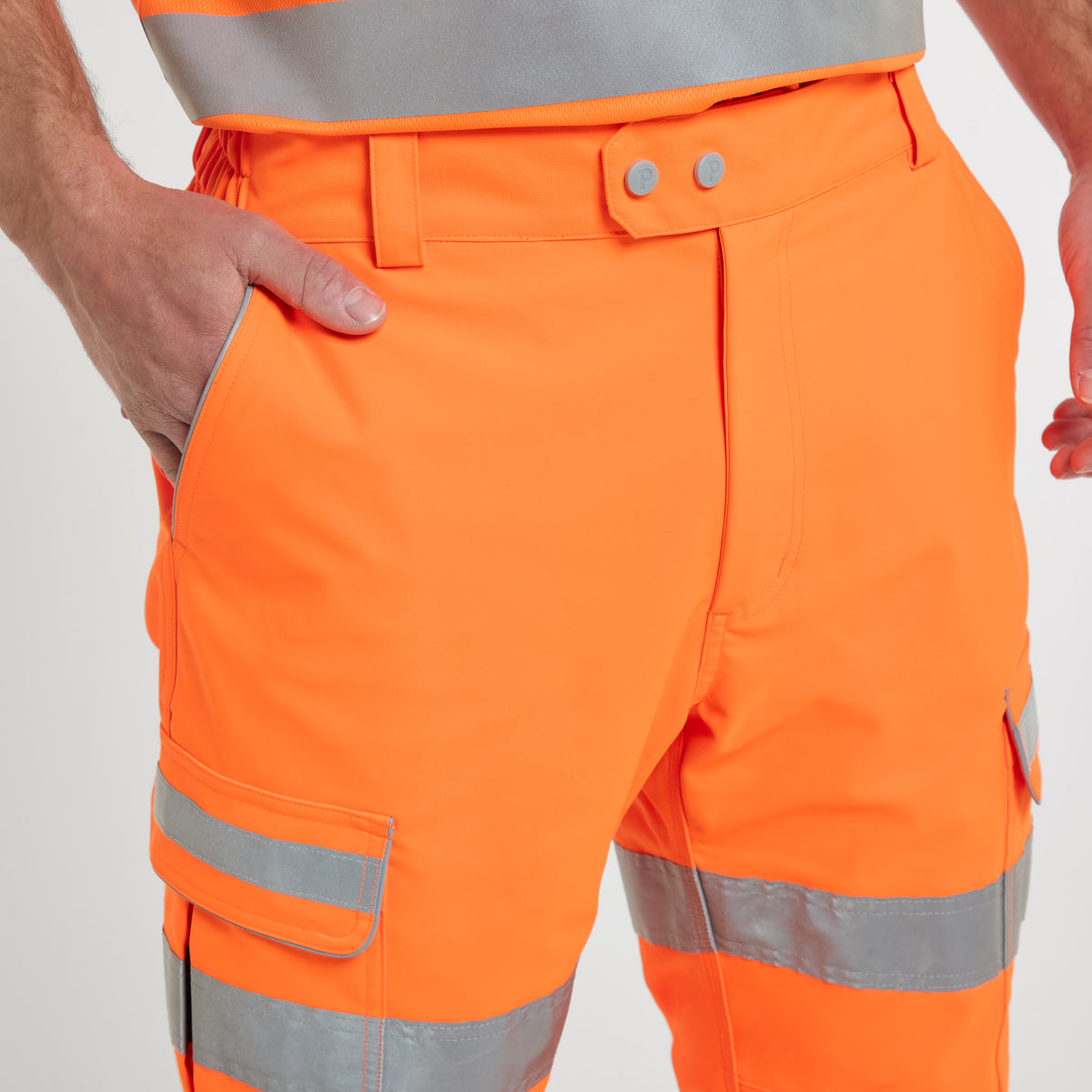 Stretch Combat Trousers Orange