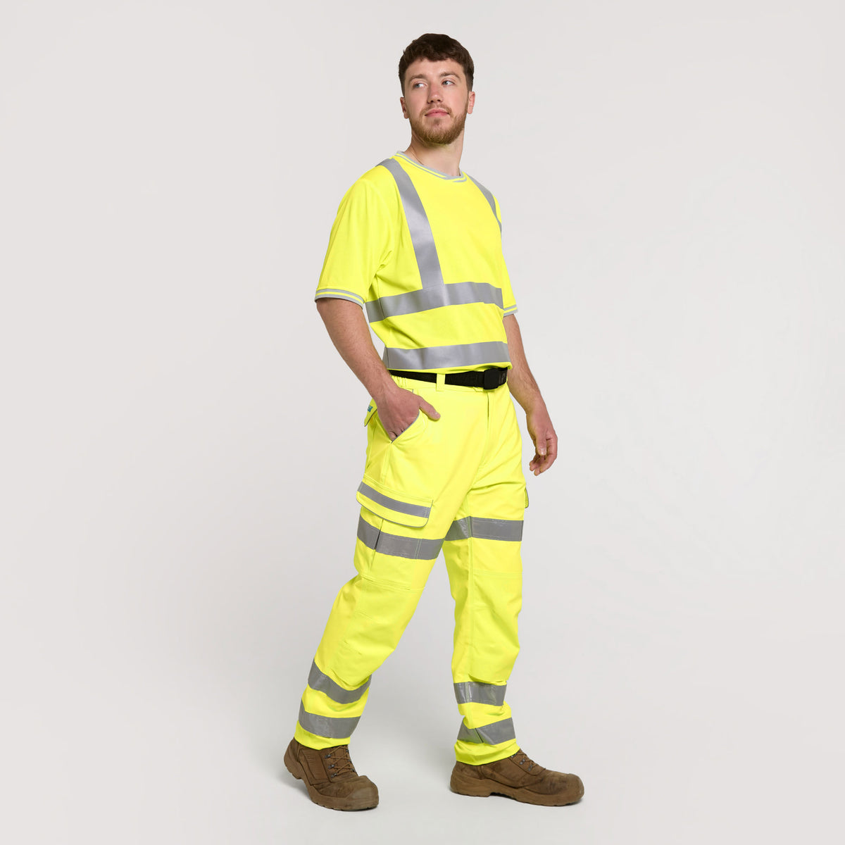 Stretch Combat Trousers Yellow