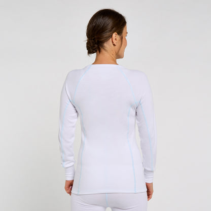 Women's Thermal Top White