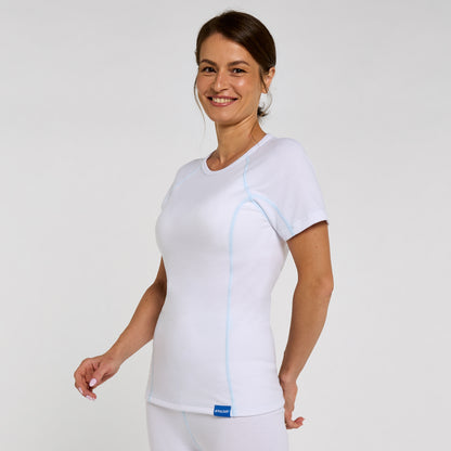 Women's Thermal T-Shirt White