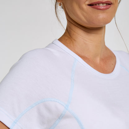 Women's Thermal T-Shirt White