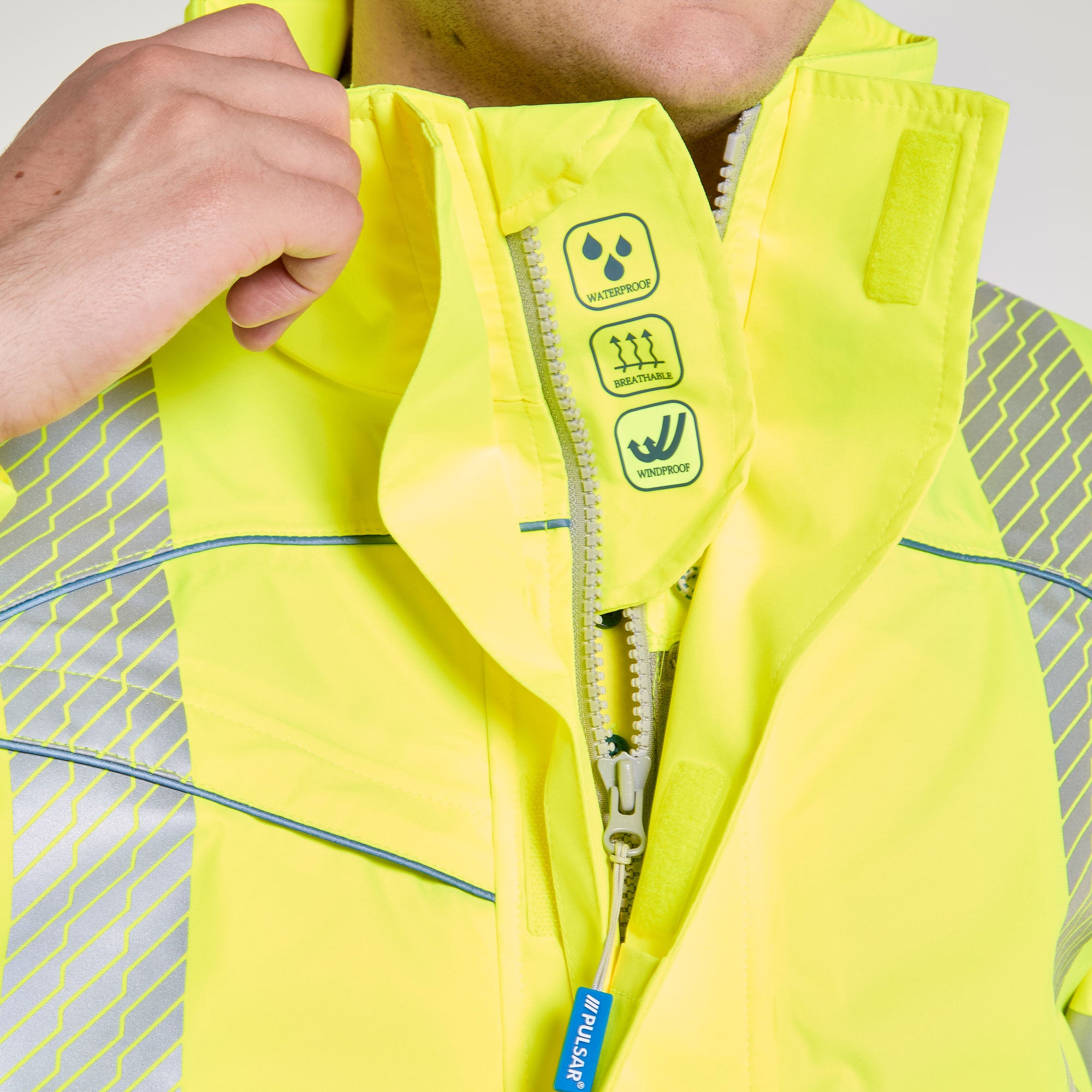 3-Layer Bomber Jacket Yellow