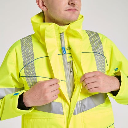 3-Layer Bomber Jacket Yellow