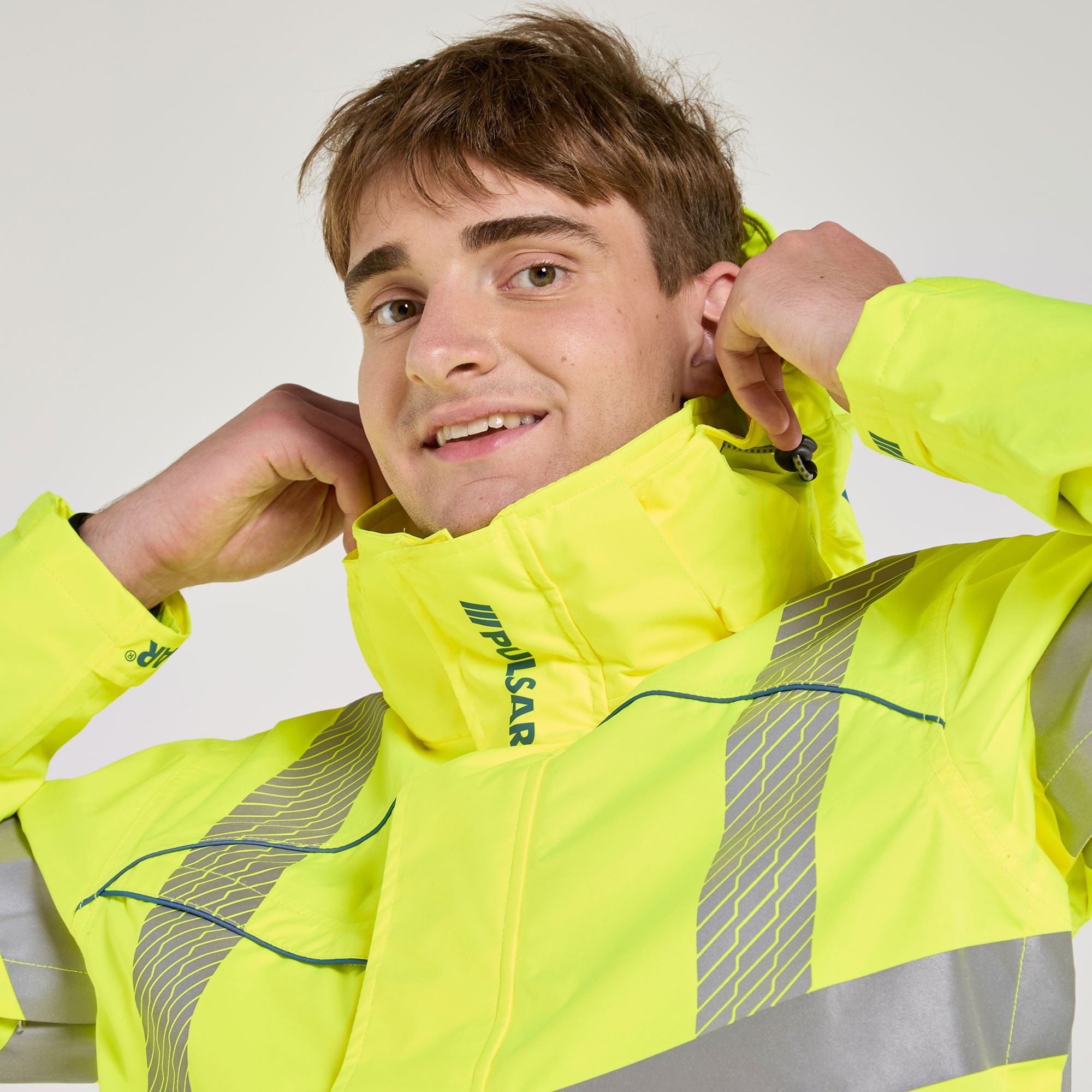 3-Layer Bomber Jacket Yellow