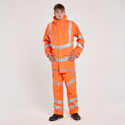 Storm Coat Orange - Recycled Content