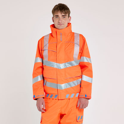 3-Layer Bomber Jacket Orange