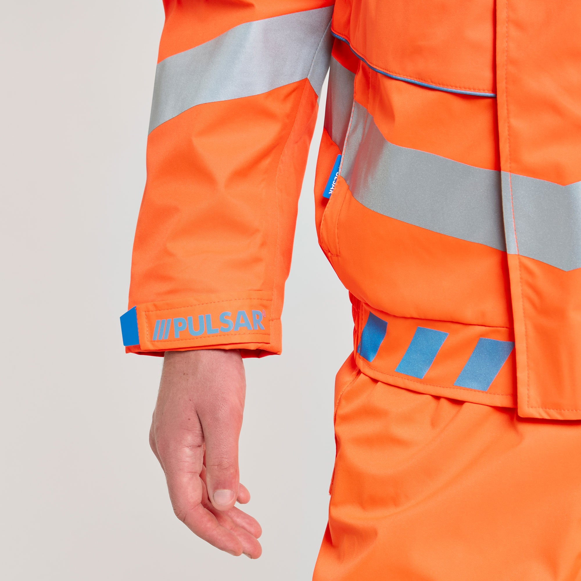 3-Layer Bomber Jacket Orange