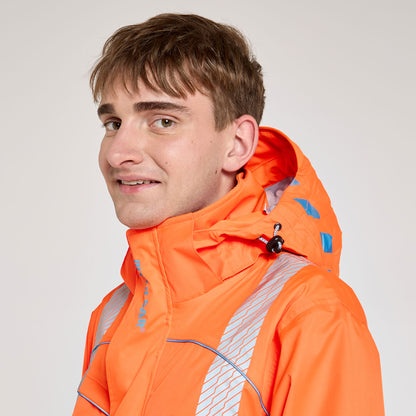 3-Layer Bomber Jacket Orange