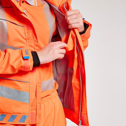 3-Layer Bomber Jacket Orange