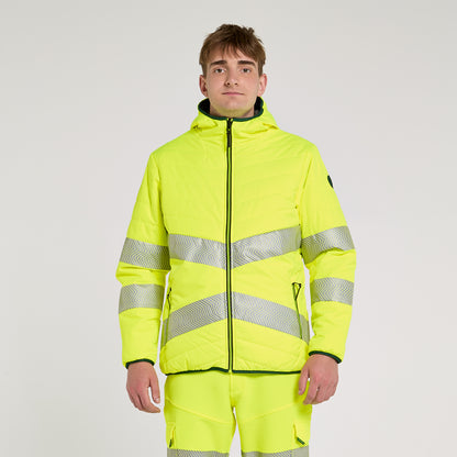 Reversible Puffer Jacket Yellow