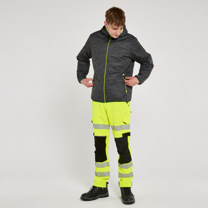 Reversible Puffer Jacket Yellow