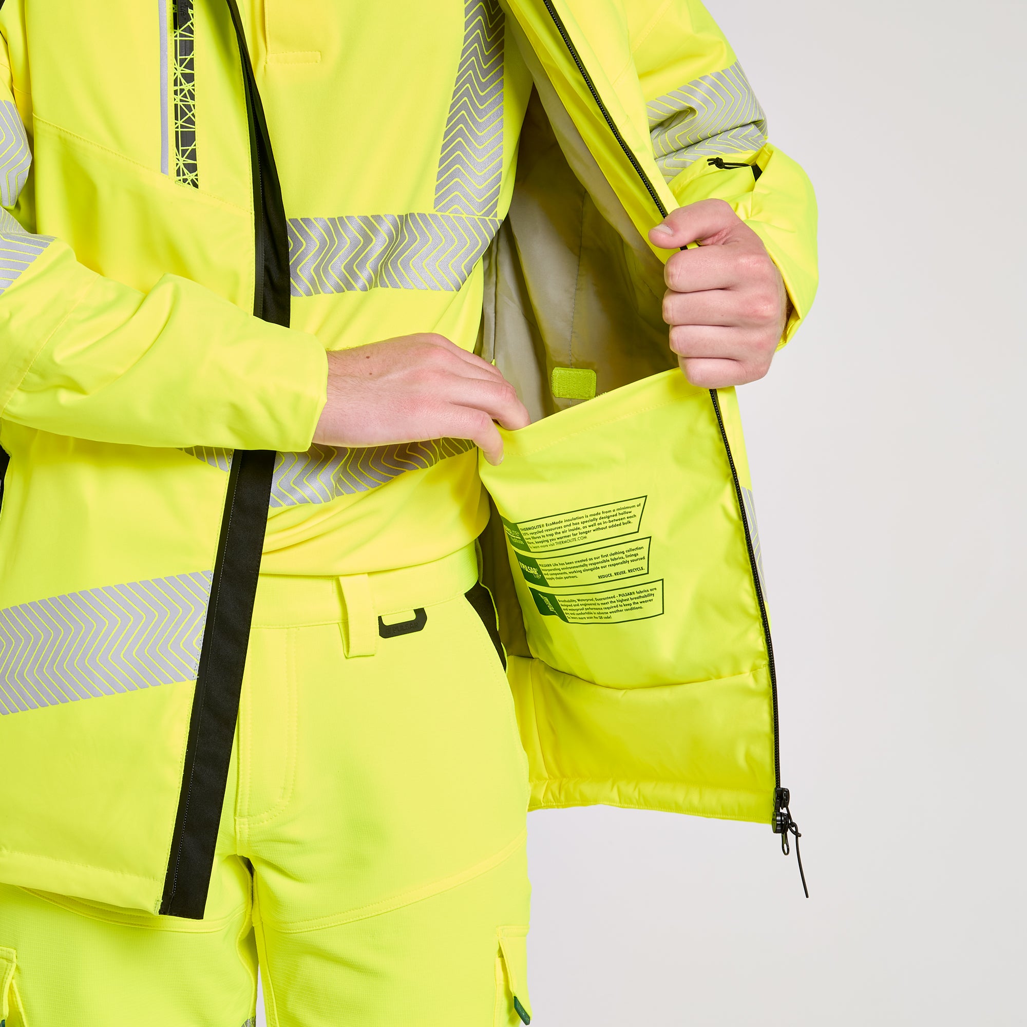 Insulated Parka Yellow